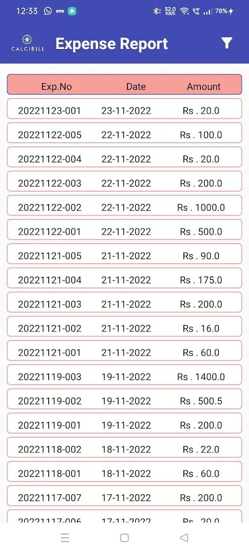 Calcibill | Indus Appstore | Screenshot