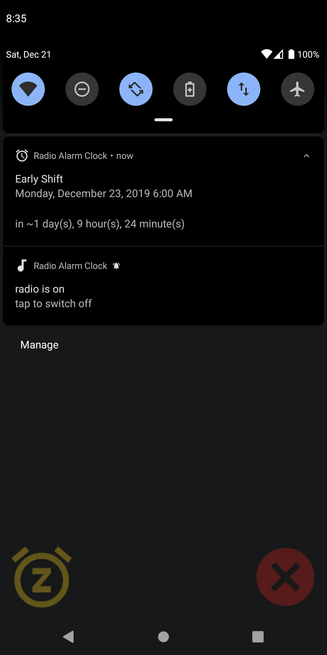 Radio Alarm Clock | Indus Appstore | Screenshot