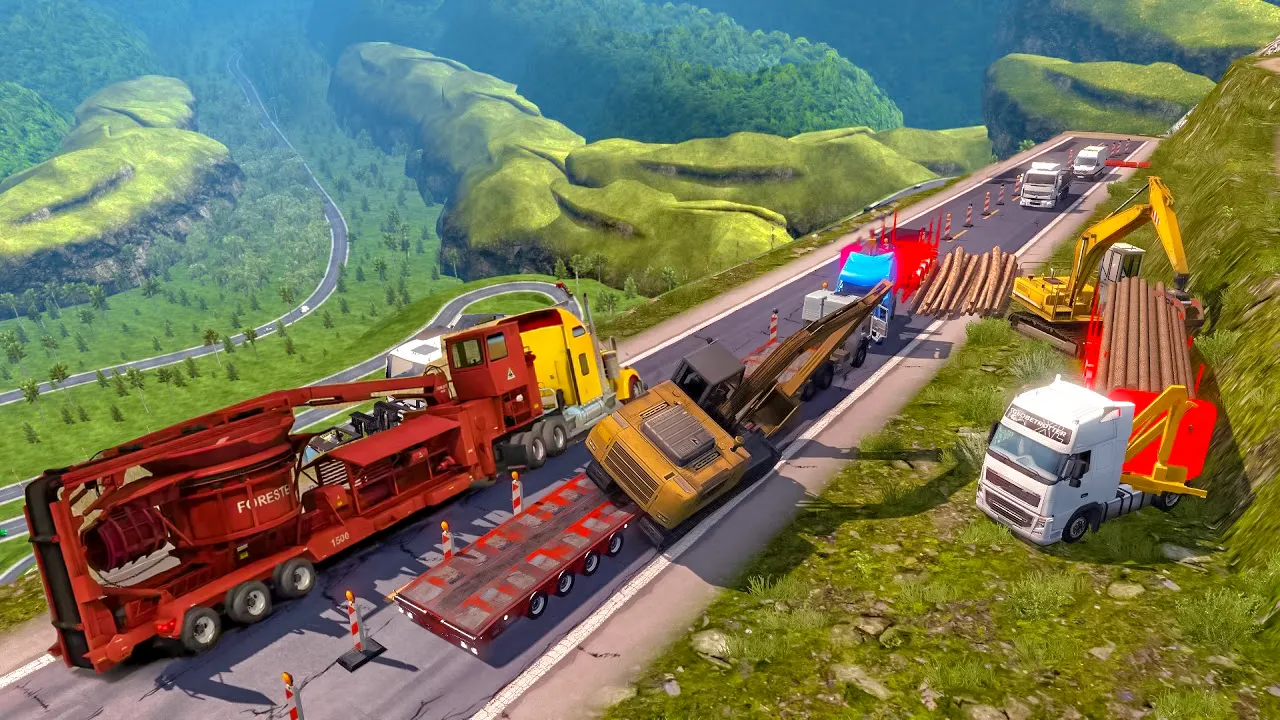 Truck Simulator :Euro 3D Truck | Indus Appstore | Screenshot