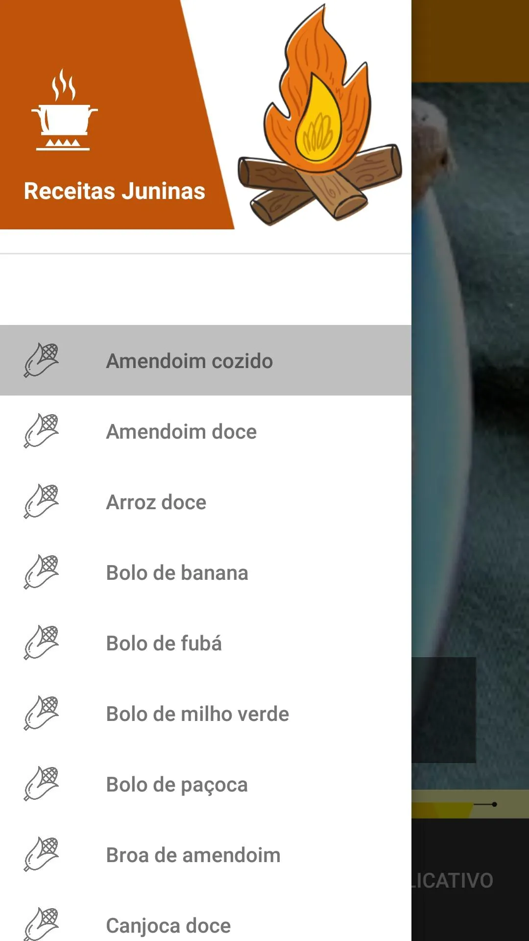 Comidas e receitas típicas de  | Indus Appstore | Screenshot