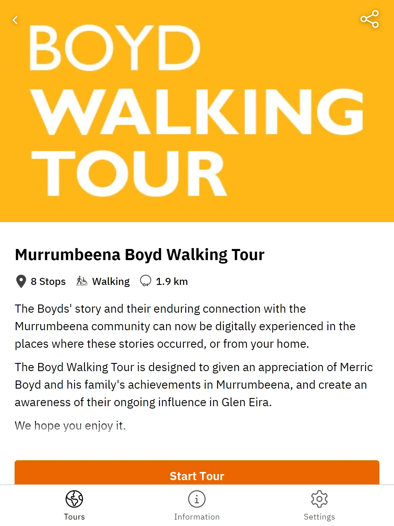 Glen Eira Walking Tours | Indus Appstore | Screenshot