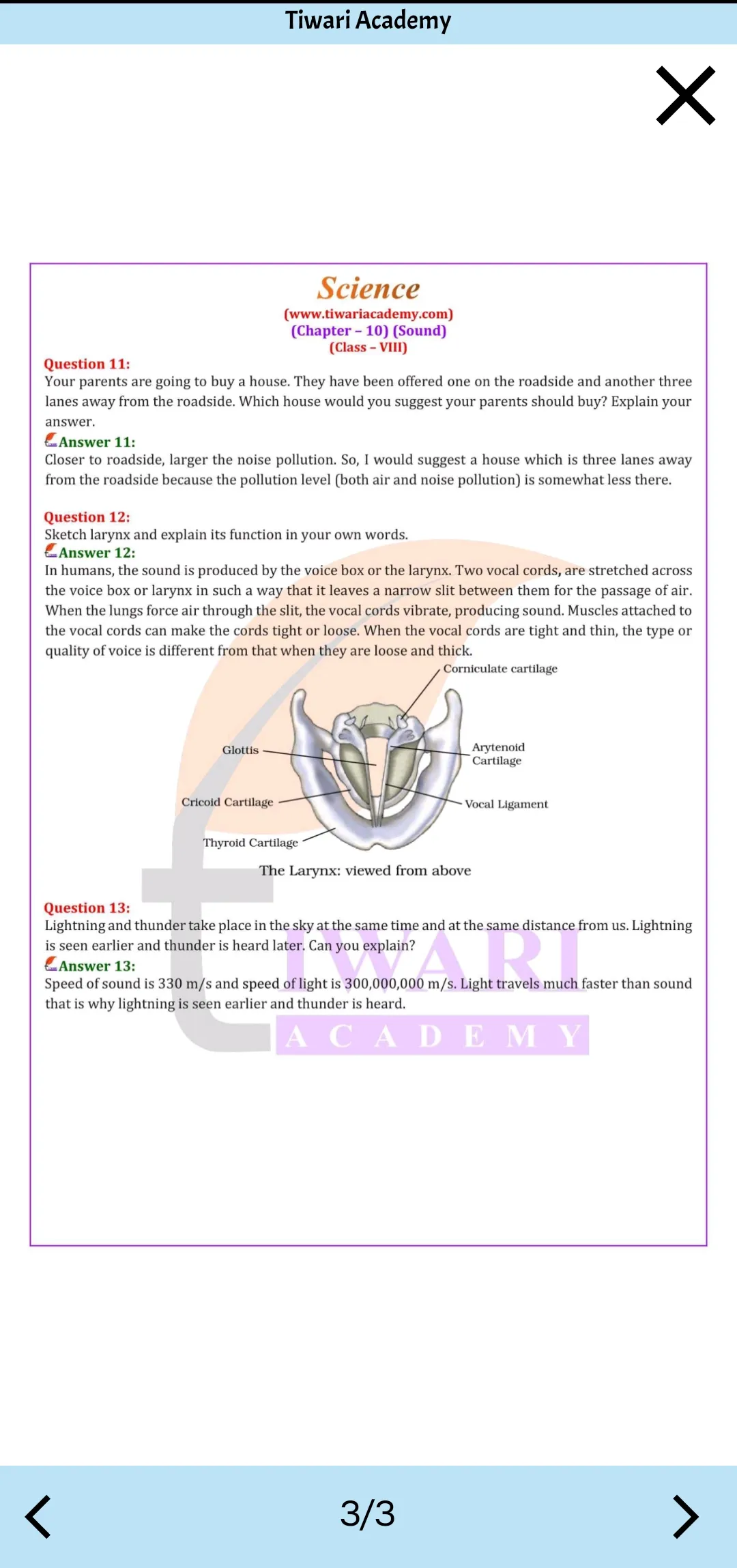 Class 8 Science for 2023-24 | Indus Appstore | Screenshot