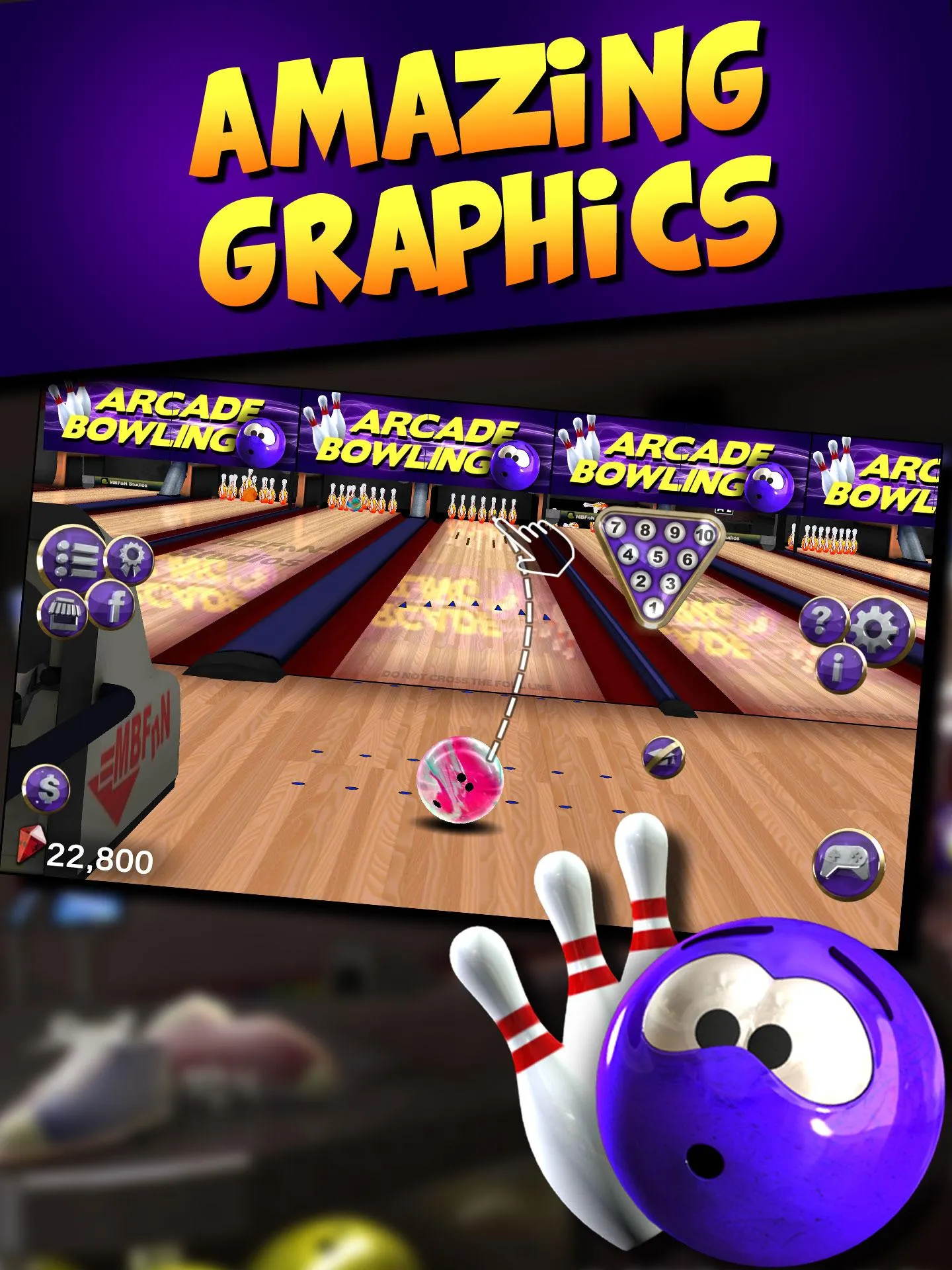 MBFnN Arcade Bowling | Indus Appstore | Screenshot