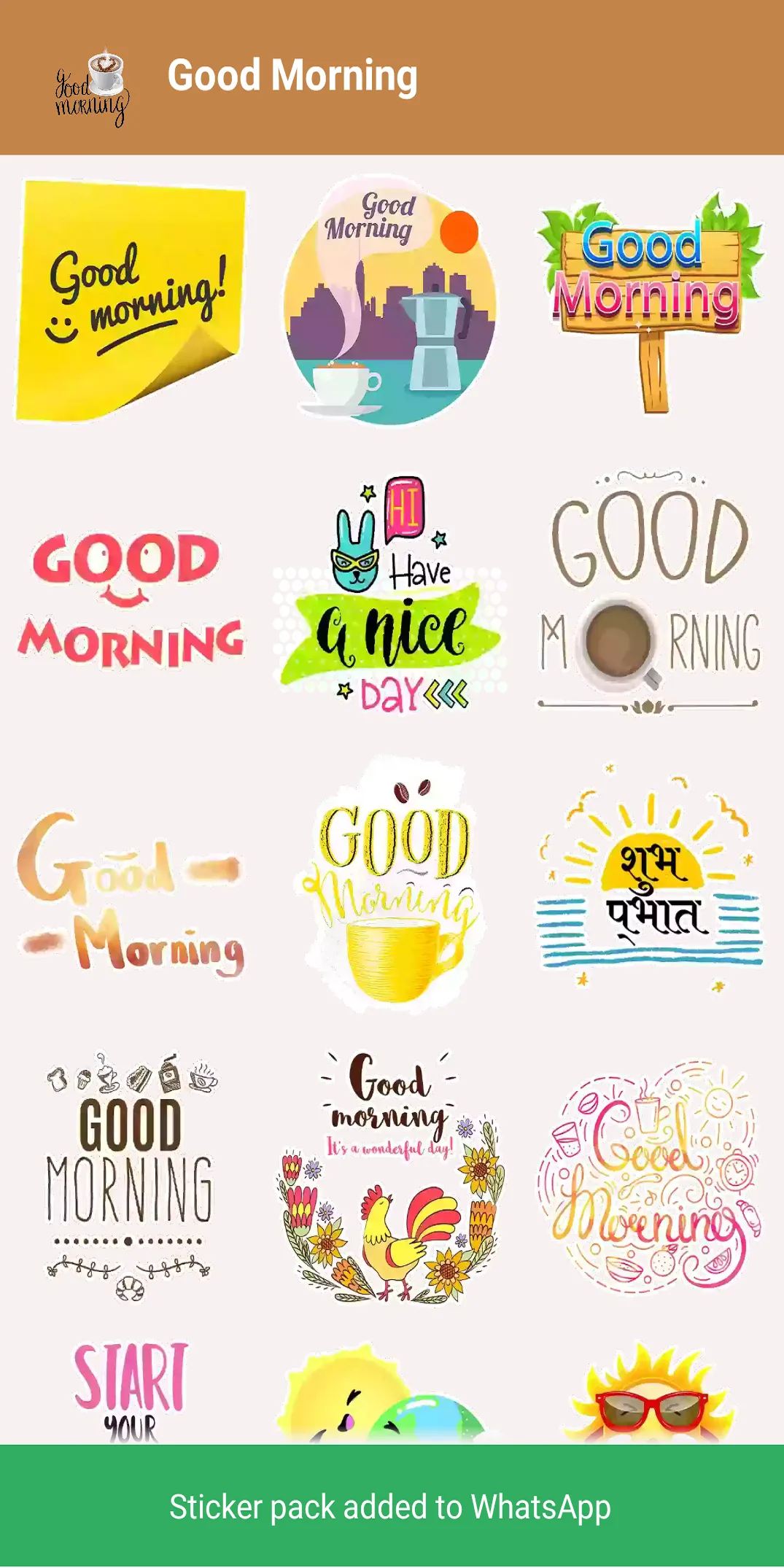 Stickers for all Occasions | Indus Appstore | Screenshot