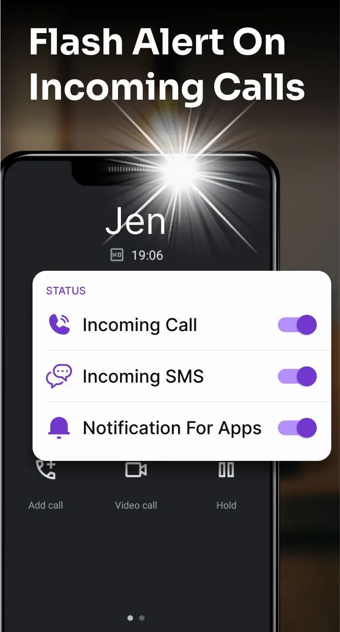 Flashlight : SMS & Call Alert | Indus Appstore | Screenshot