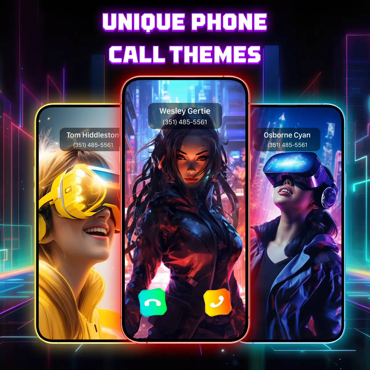 Color Phone Call Screen Theme | Indus Appstore | Screenshot