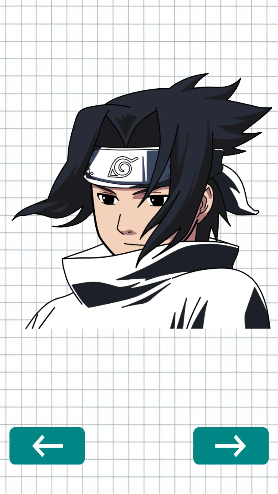 How to draw Sasuke Uchiha | Indus Appstore | Screenshot