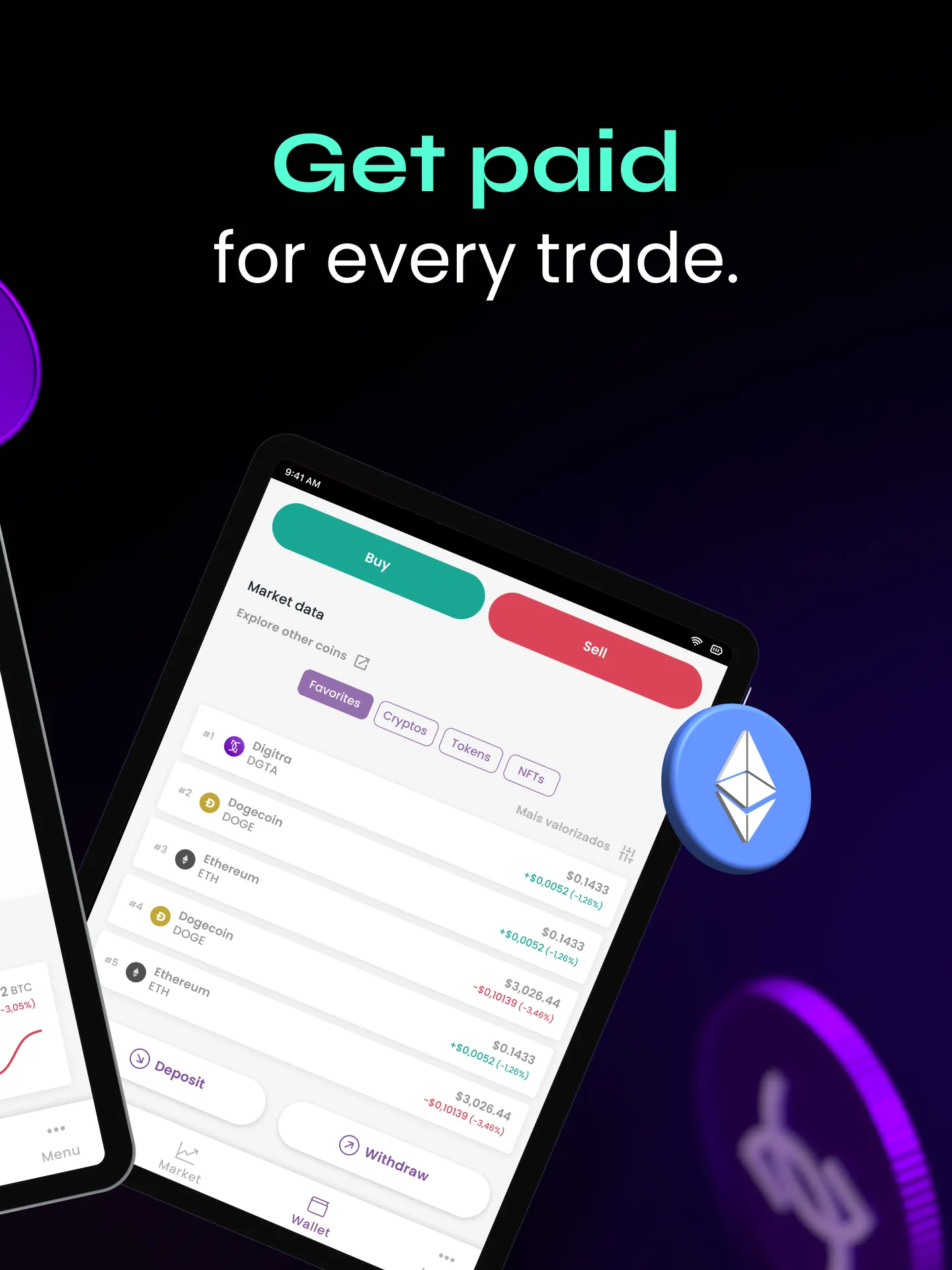 Digitra.com - BTC & Crypto | Indus Appstore | Screenshot