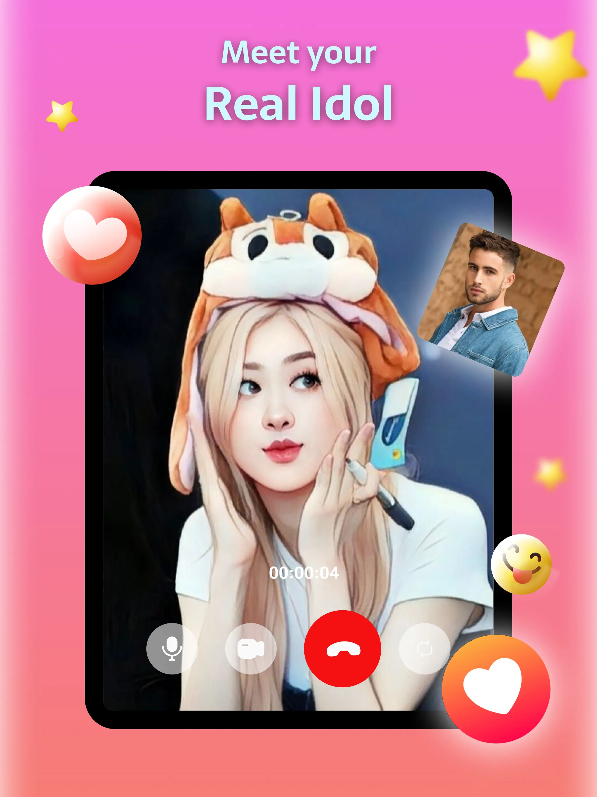 Idol Prank Call Video & Chat | Indus Appstore | Screenshot