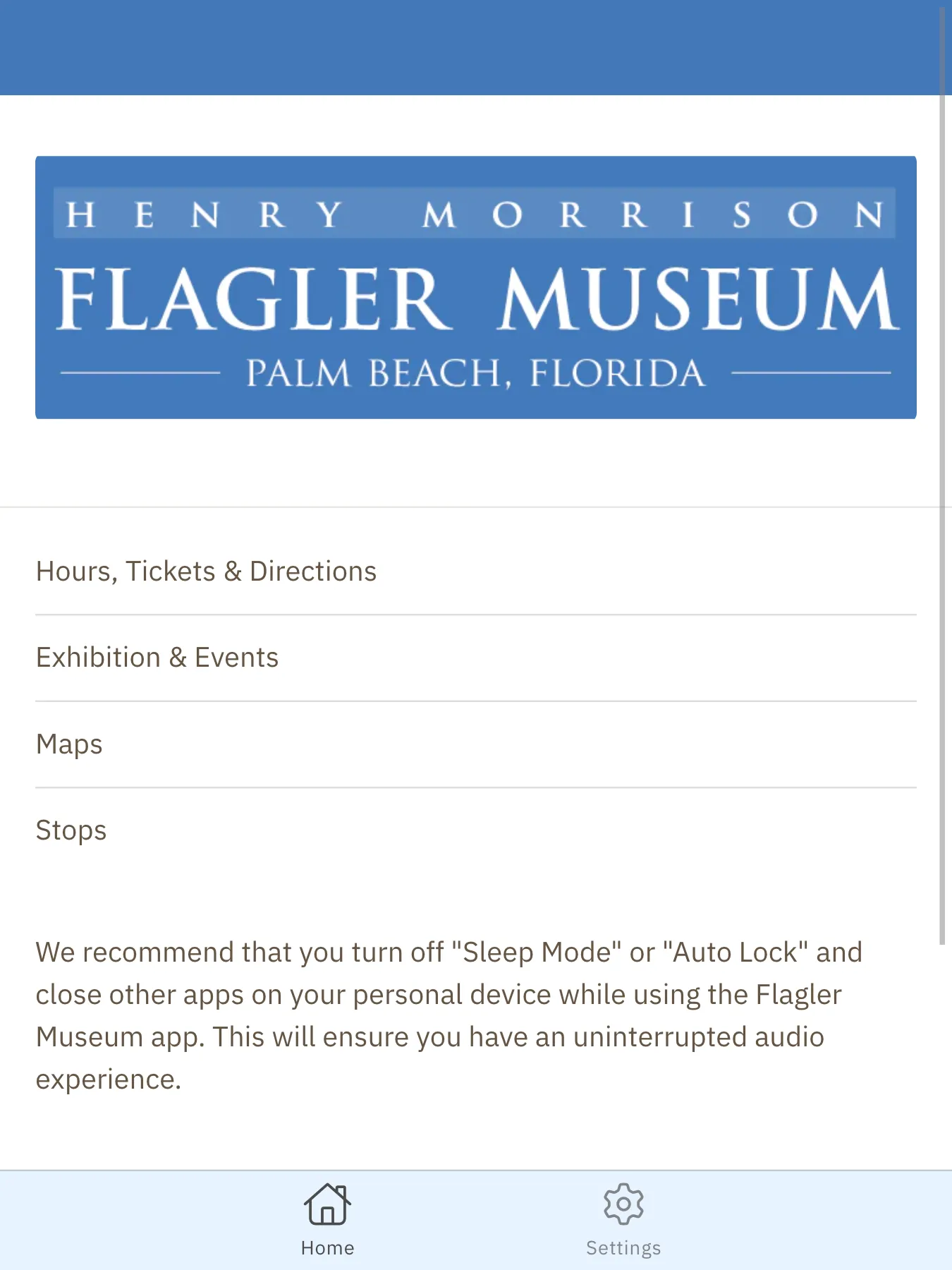 Flagler Museum App | Indus Appstore | Screenshot