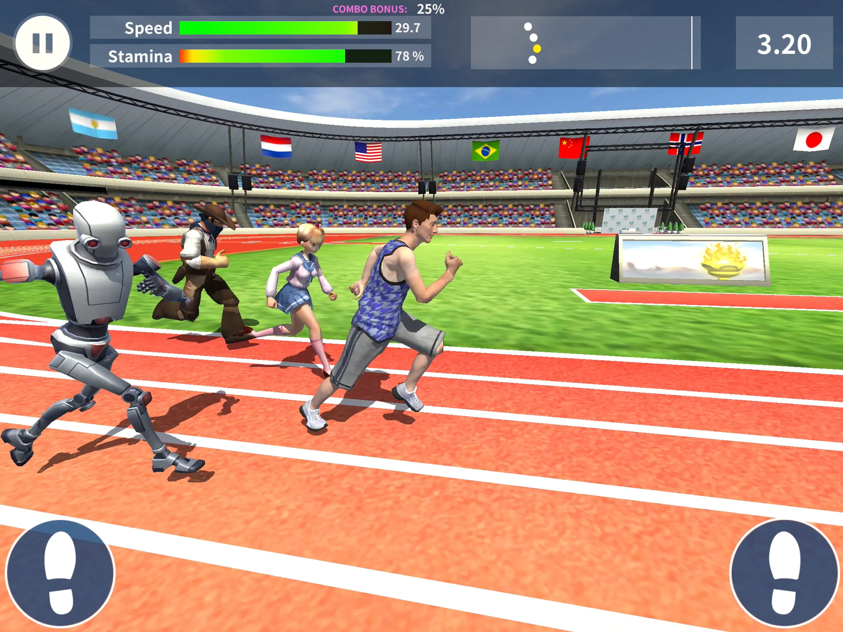 Sprint 100 multiplay supported | Indus Appstore | Screenshot