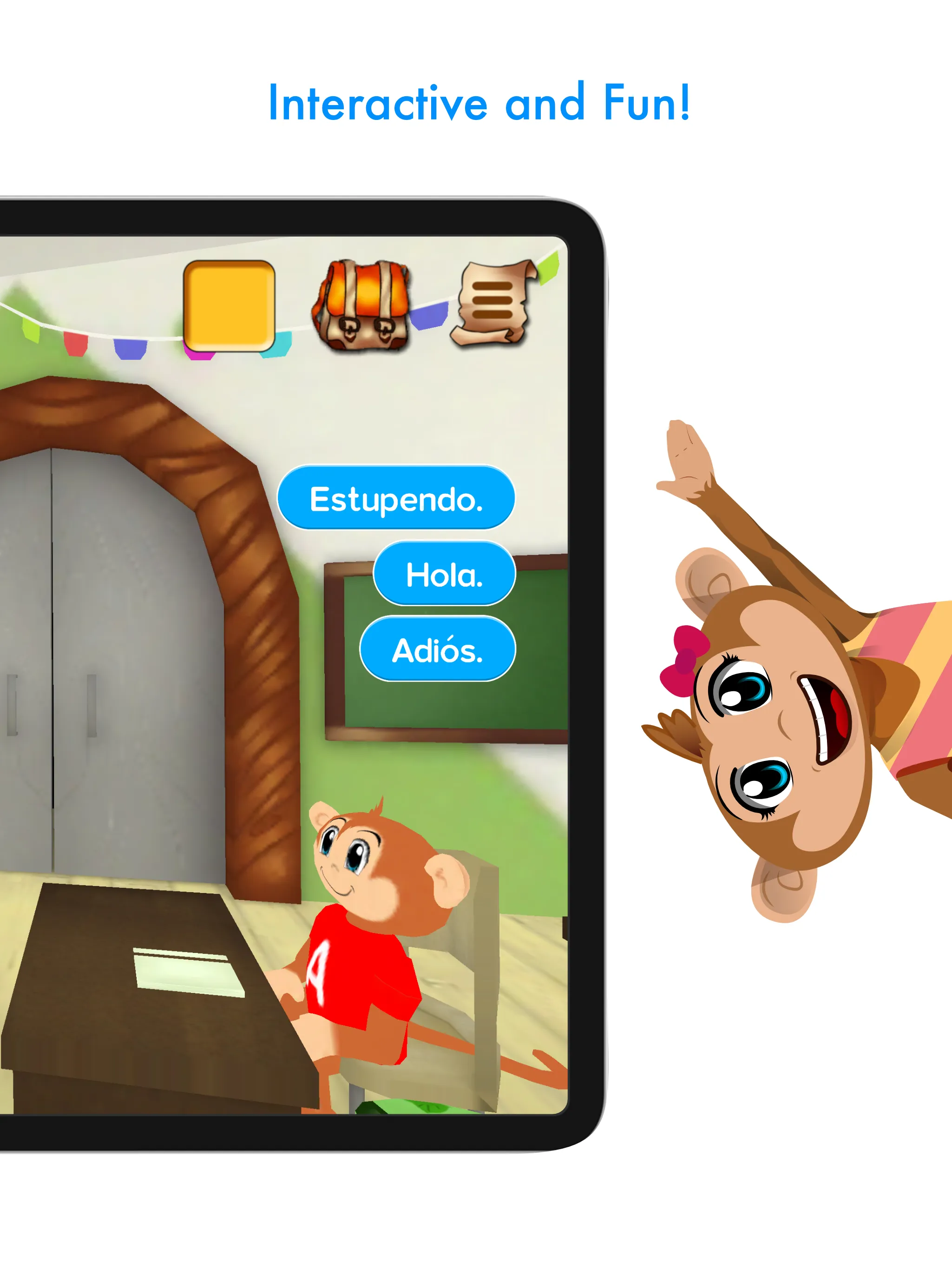 Spanish Safari For Kids | Indus Appstore | Screenshot