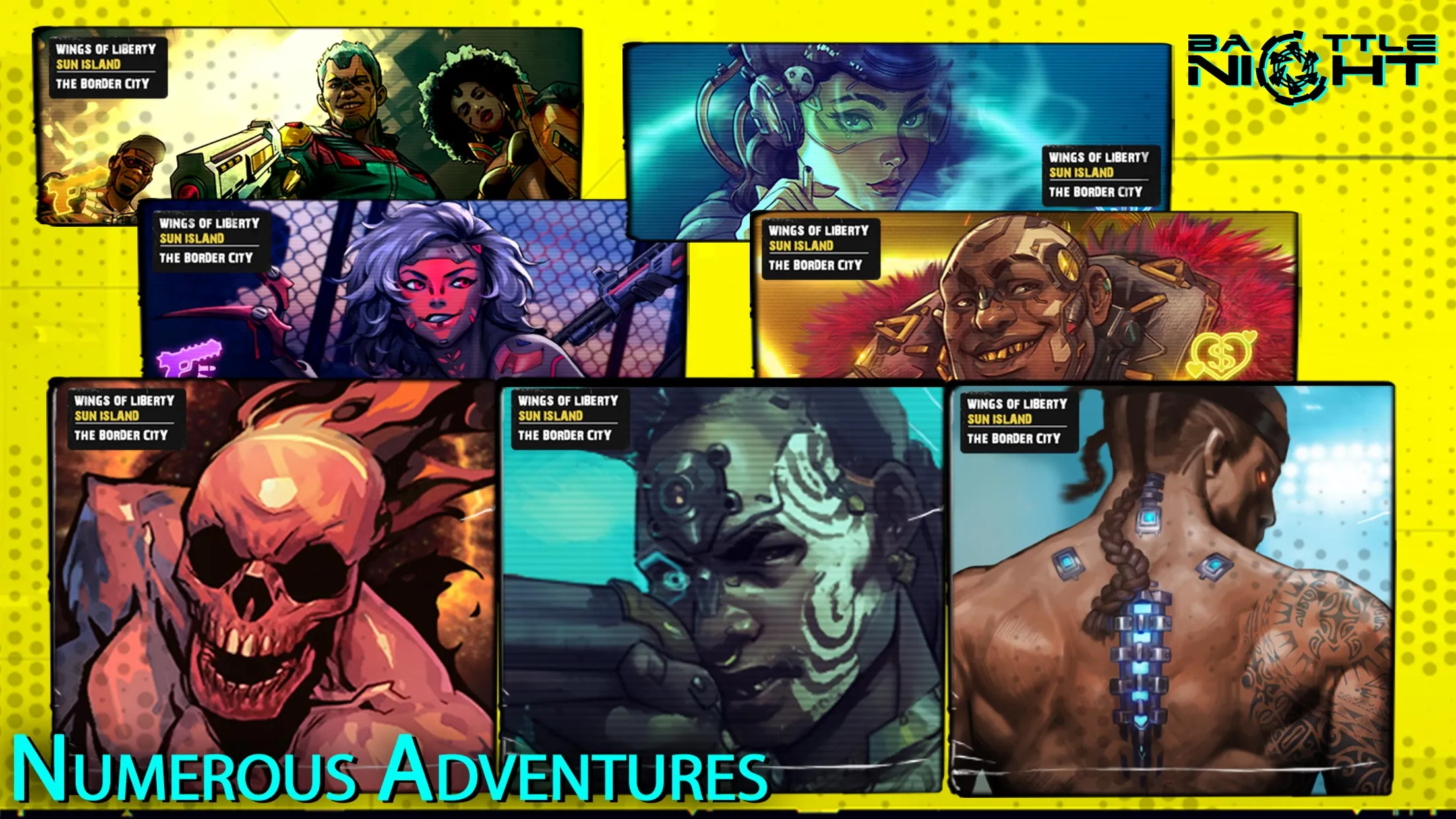 Battle Night: Cyberpunk RPG | Indus Appstore | Screenshot