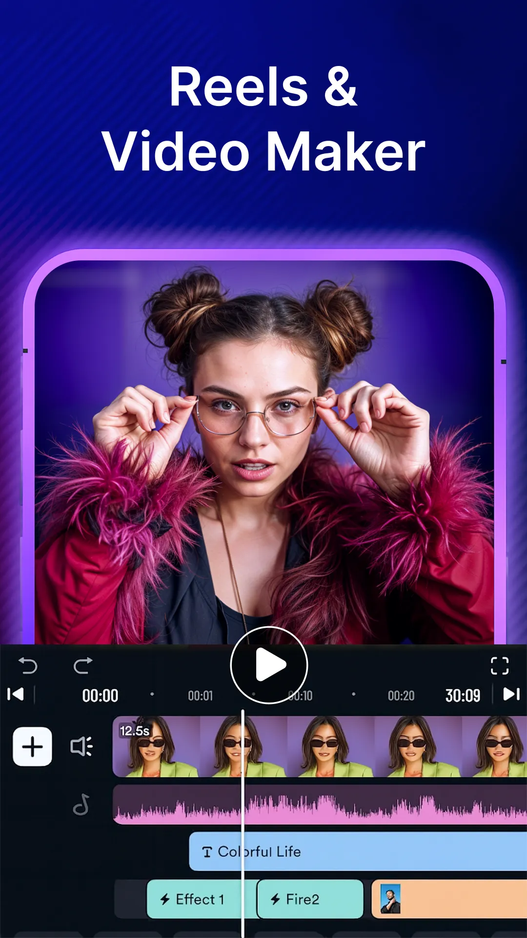 Video Editor Reels Maker App | Indus Appstore | Screenshot