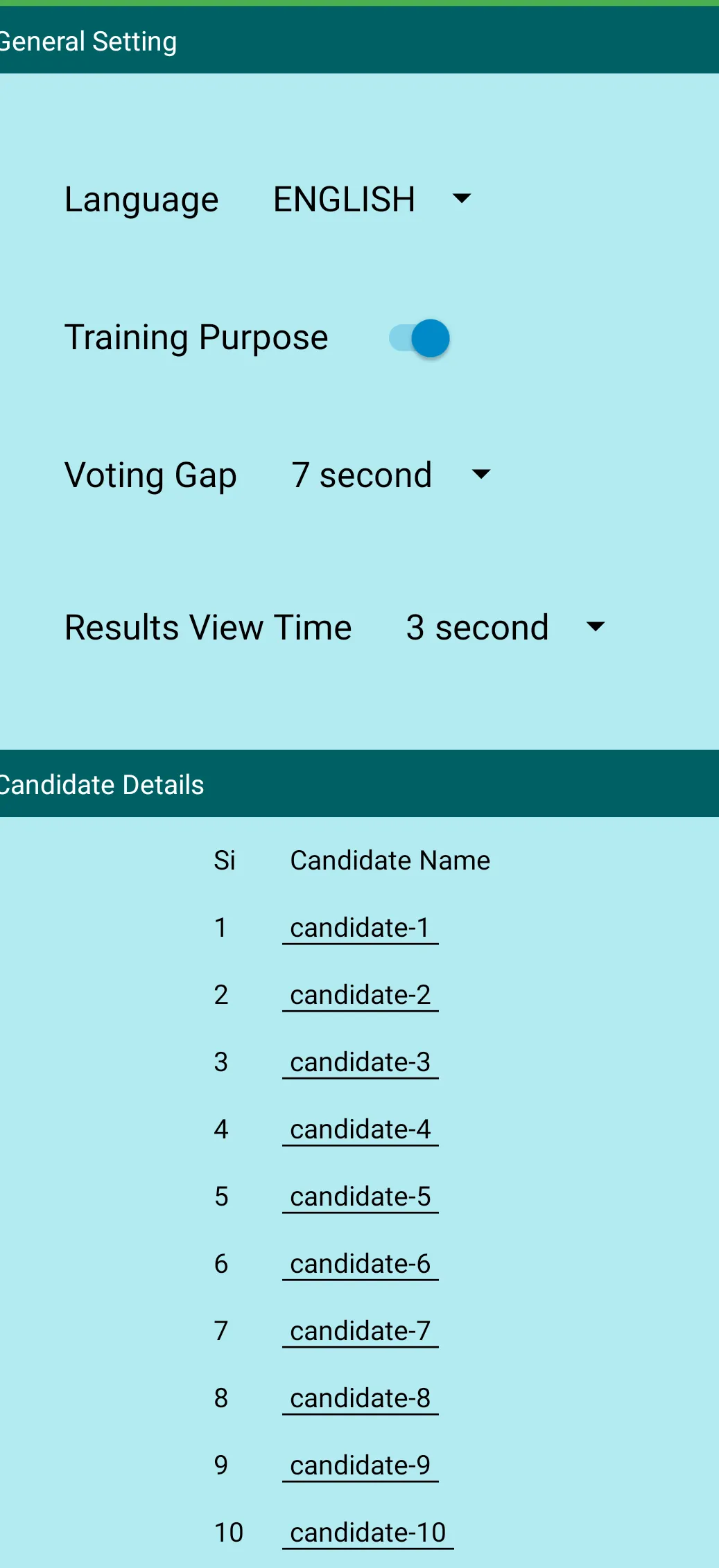 EVM: Electronic Voting Machine | Indus Appstore | Screenshot