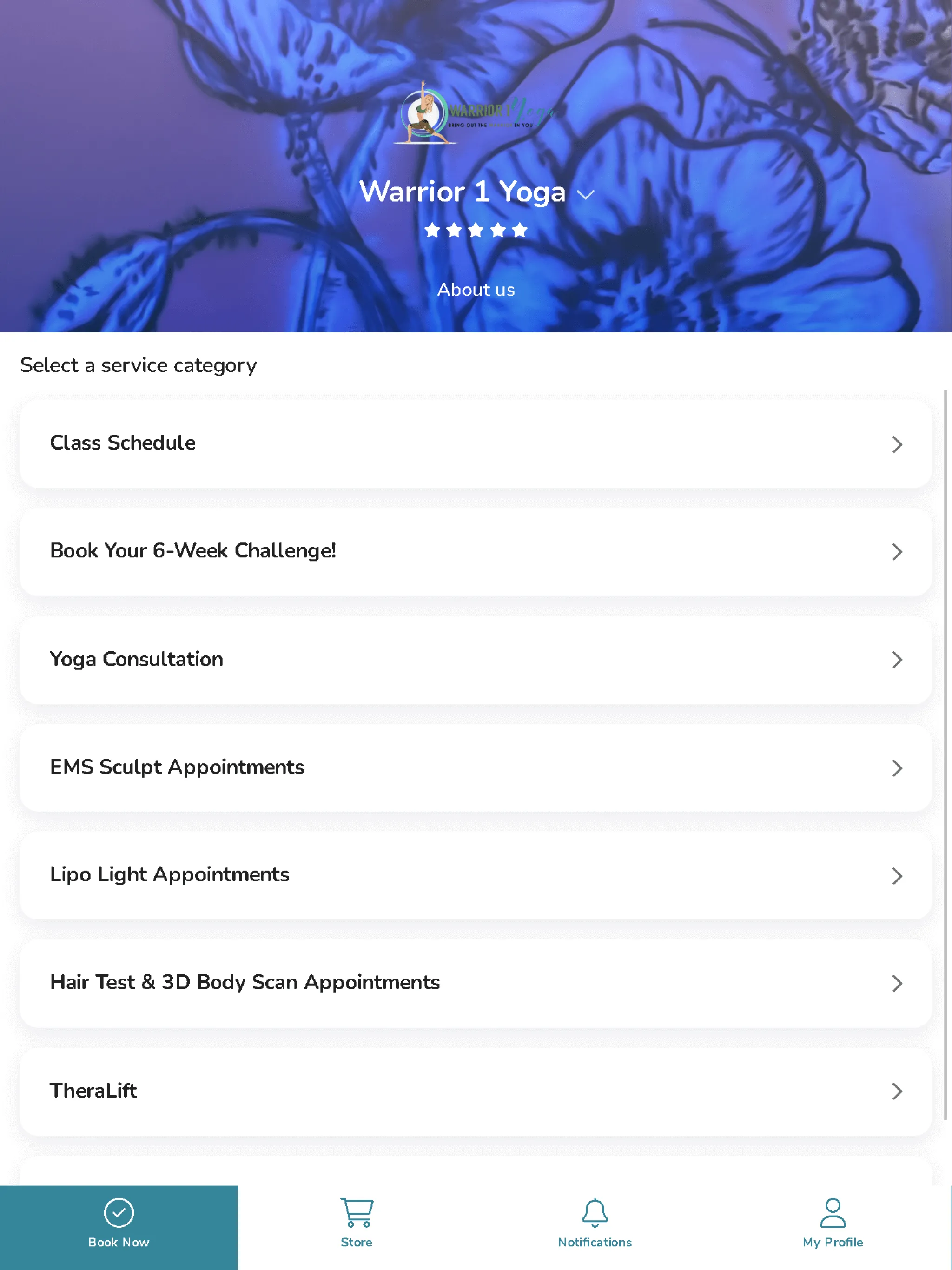 Warrior 1 Yoga | Indus Appstore | Screenshot