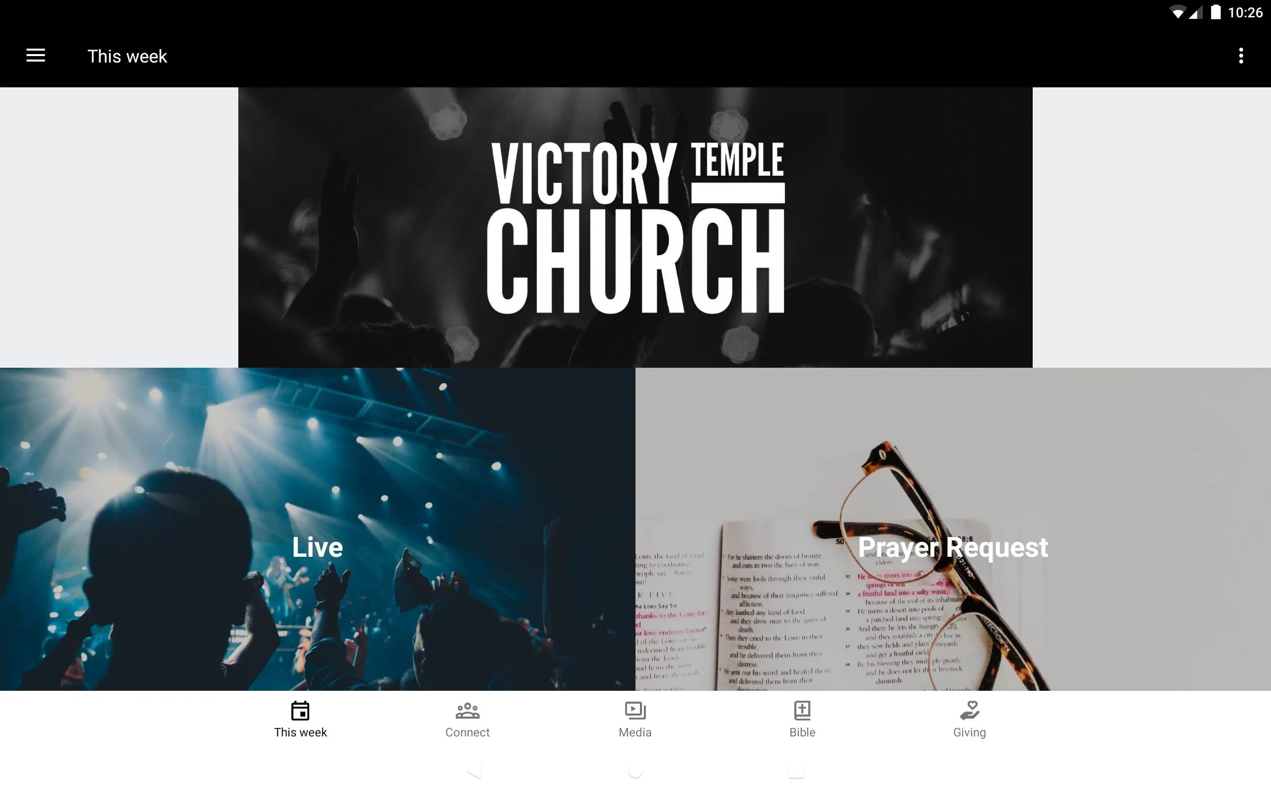 Victory Temple Church | Indus Appstore | Screenshot