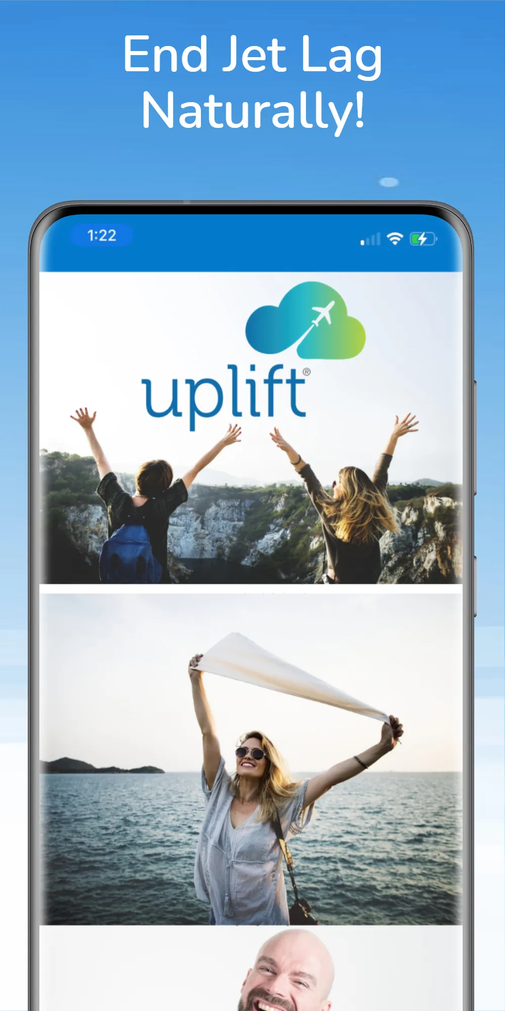 Uplift -Travel Without Jet Lag | Indus Appstore | Screenshot