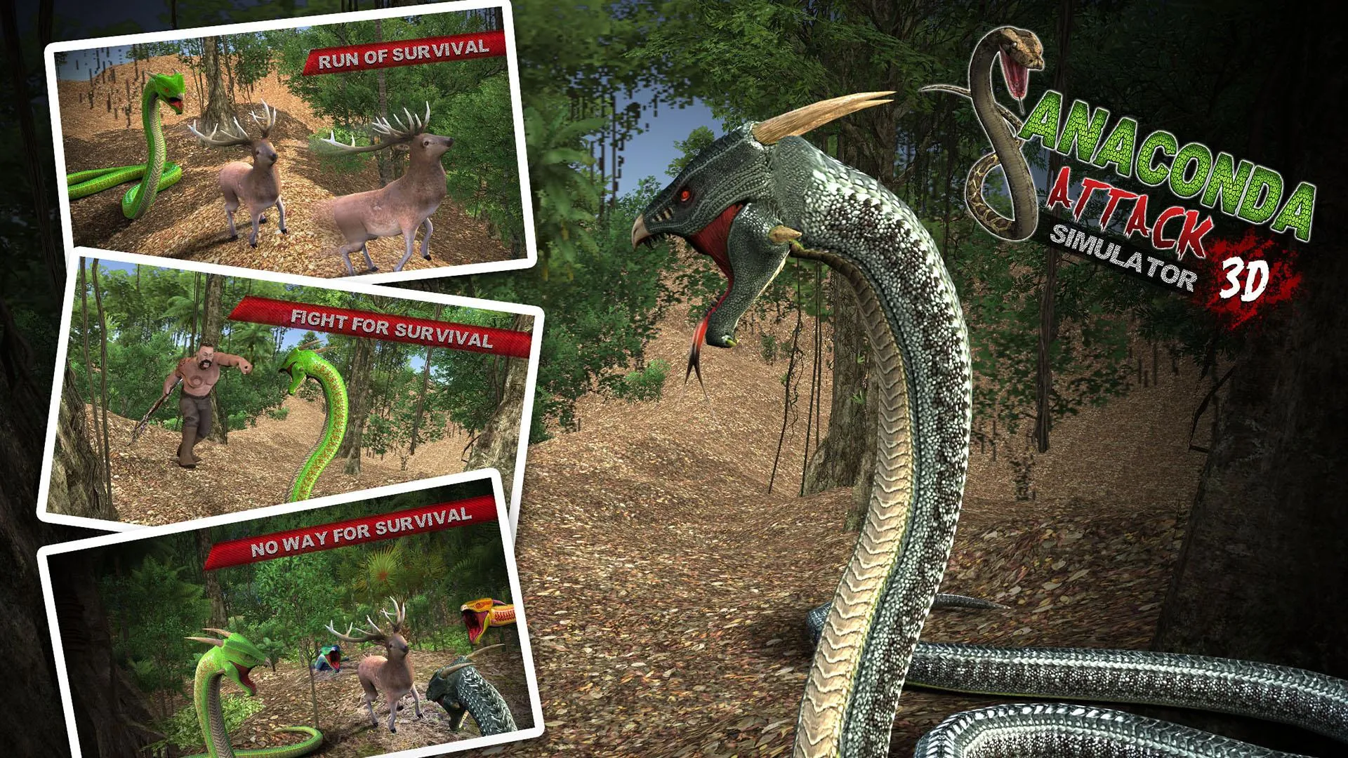 Anaconda Attack Simulator 3D | Indus Appstore | Screenshot