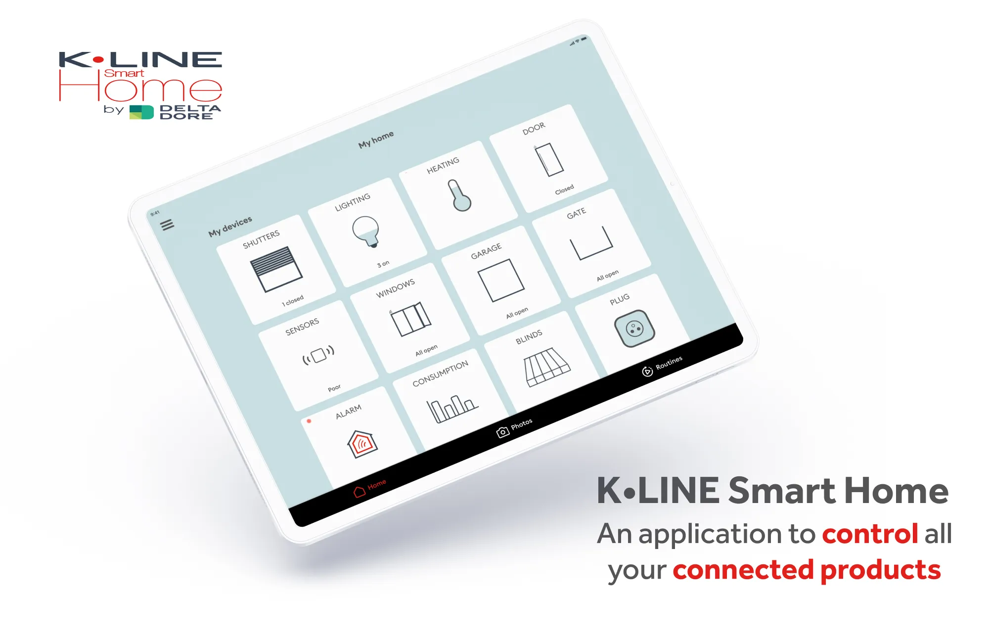 K-LINE Smart Home | Indus Appstore | Screenshot