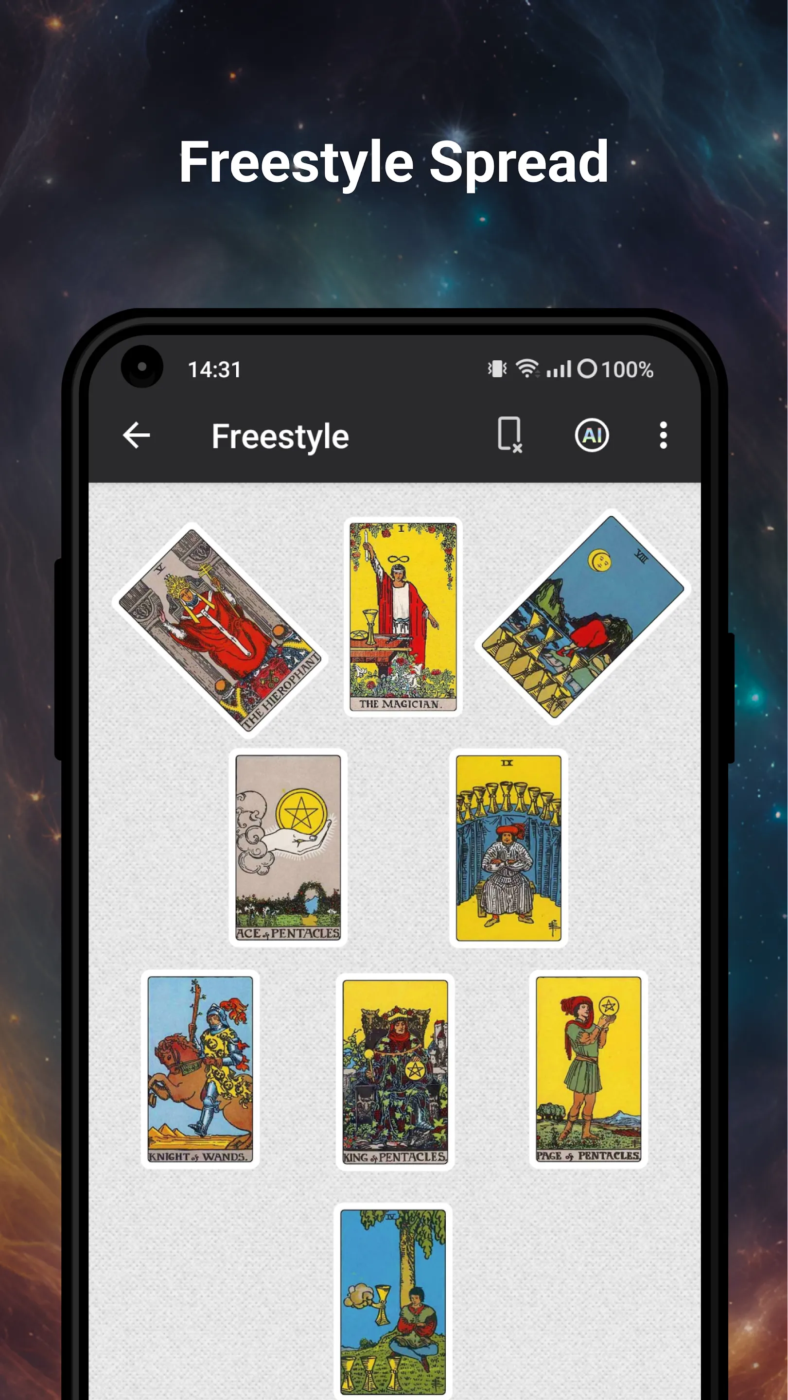 Tarot Divination - Cards Deck | Indus Appstore | Screenshot