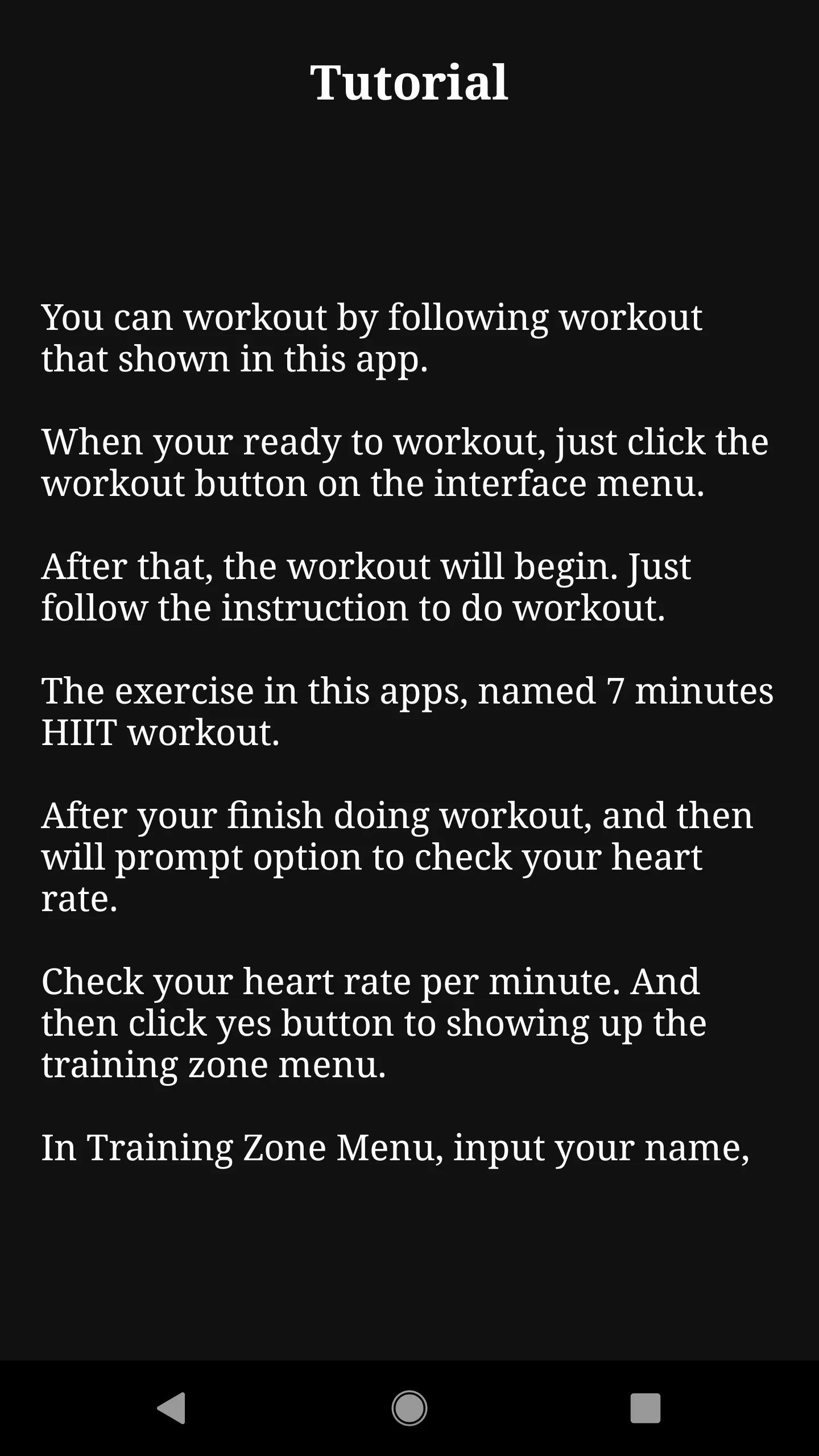 HIIT 7 Minutes Workout | Indus Appstore | Screenshot