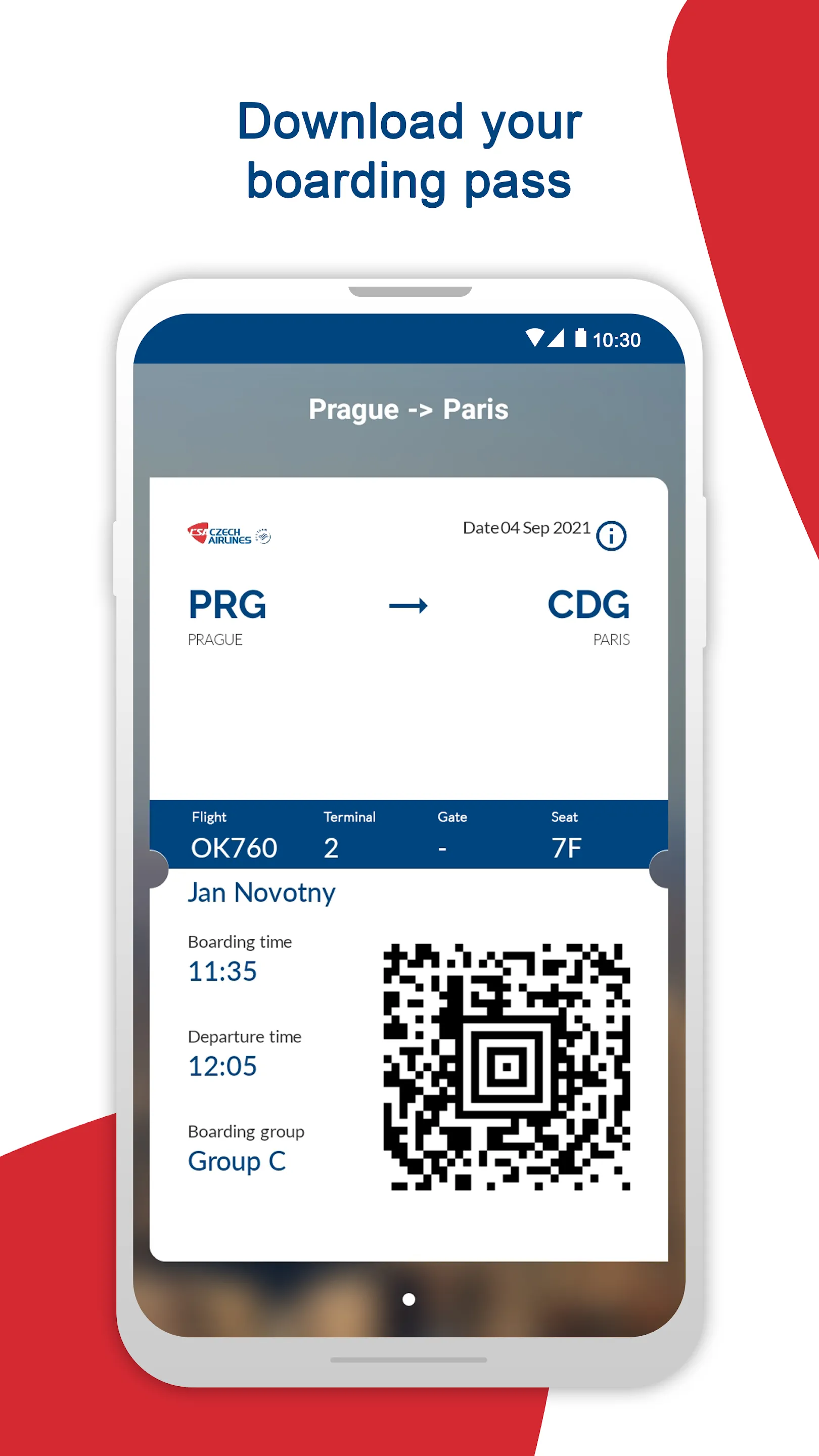 Czech Airlines | Indus Appstore | Screenshot