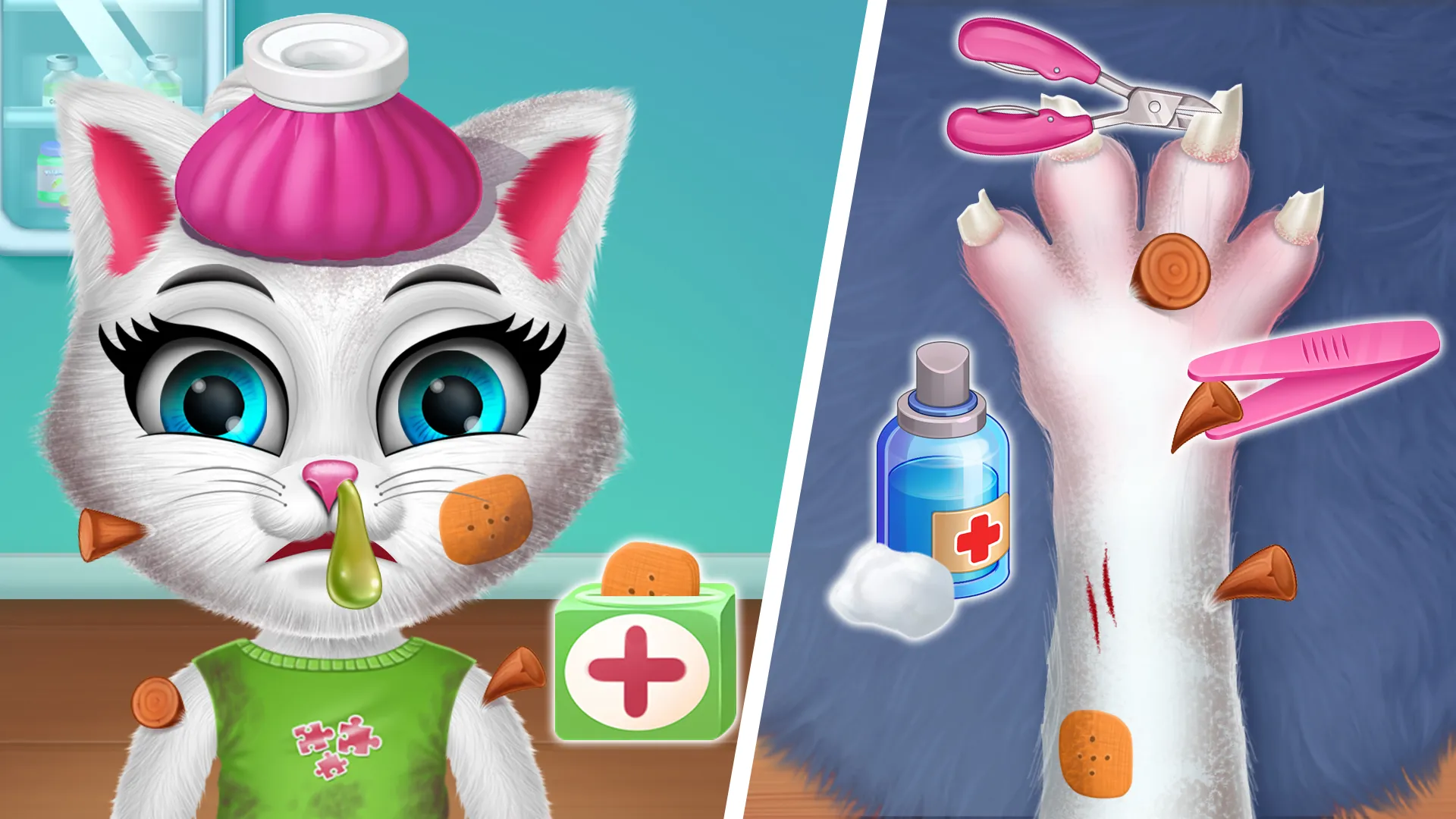 Kitty Cat Daycare Salon Games | Indus Appstore | Screenshot