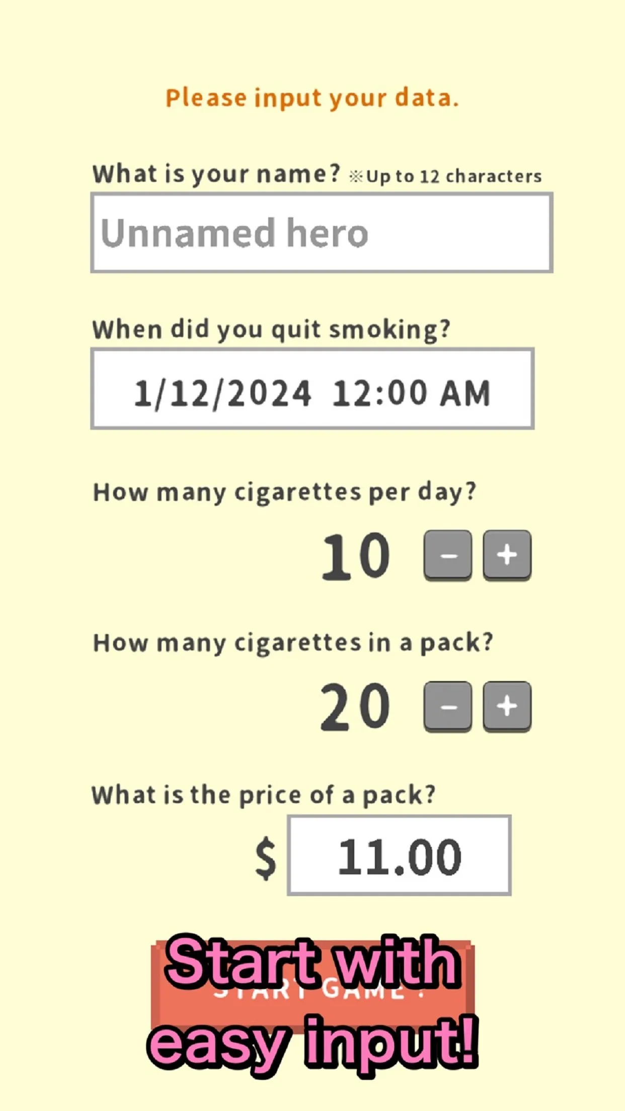 Quit Smoking Hero - Stop now! | Indus Appstore | Screenshot