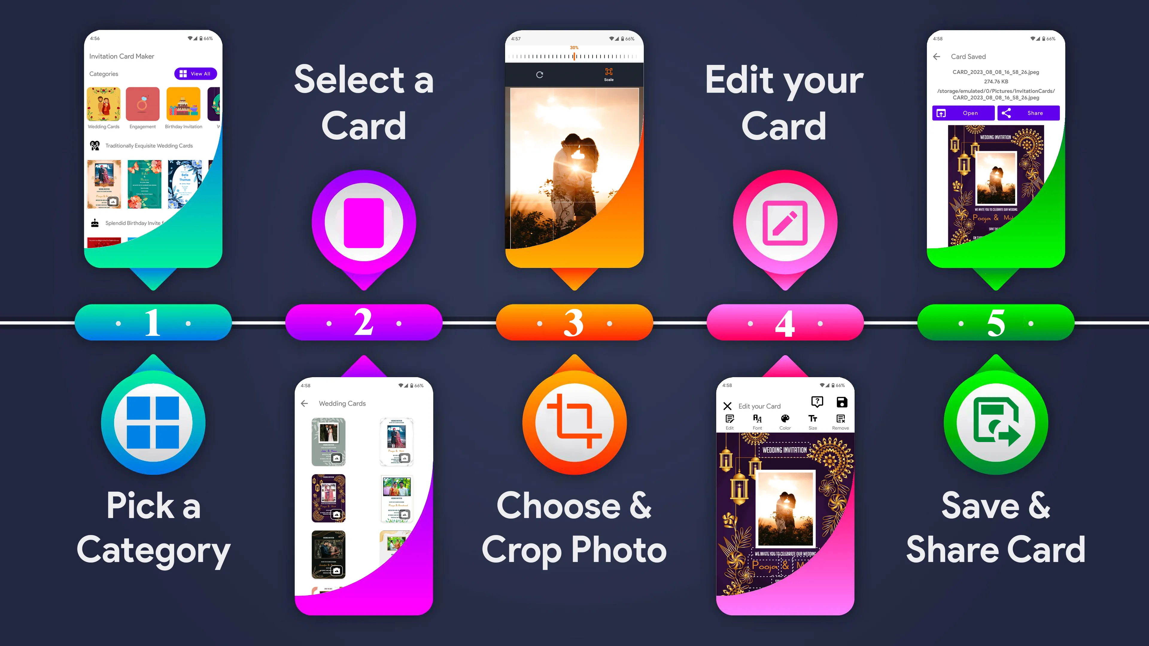 Video Invitation & Card Maker | Indus Appstore | Screenshot