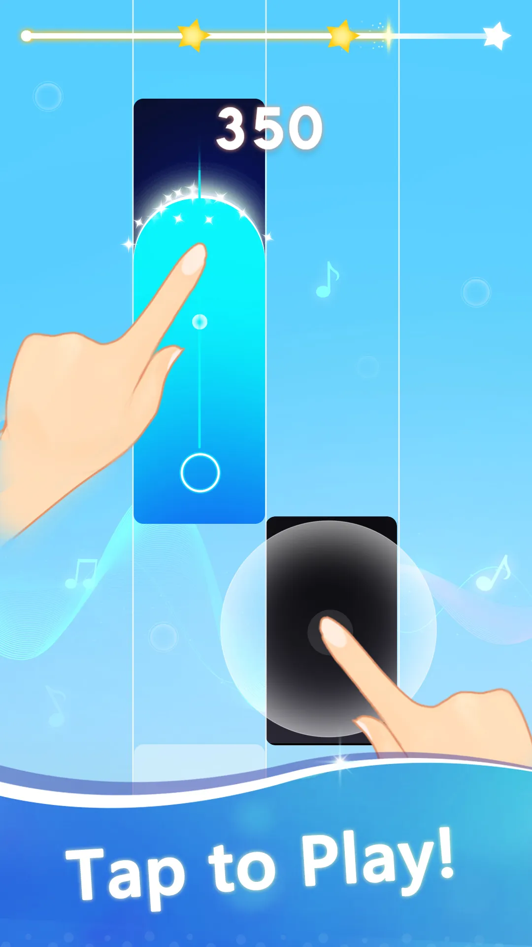 Pop Tiles - Music Piano | Indus Appstore | Screenshot