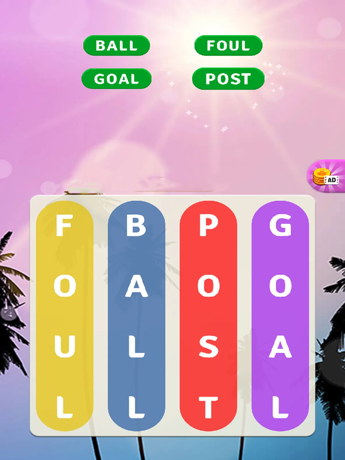 English Learning Word Search | Indus Appstore | Screenshot