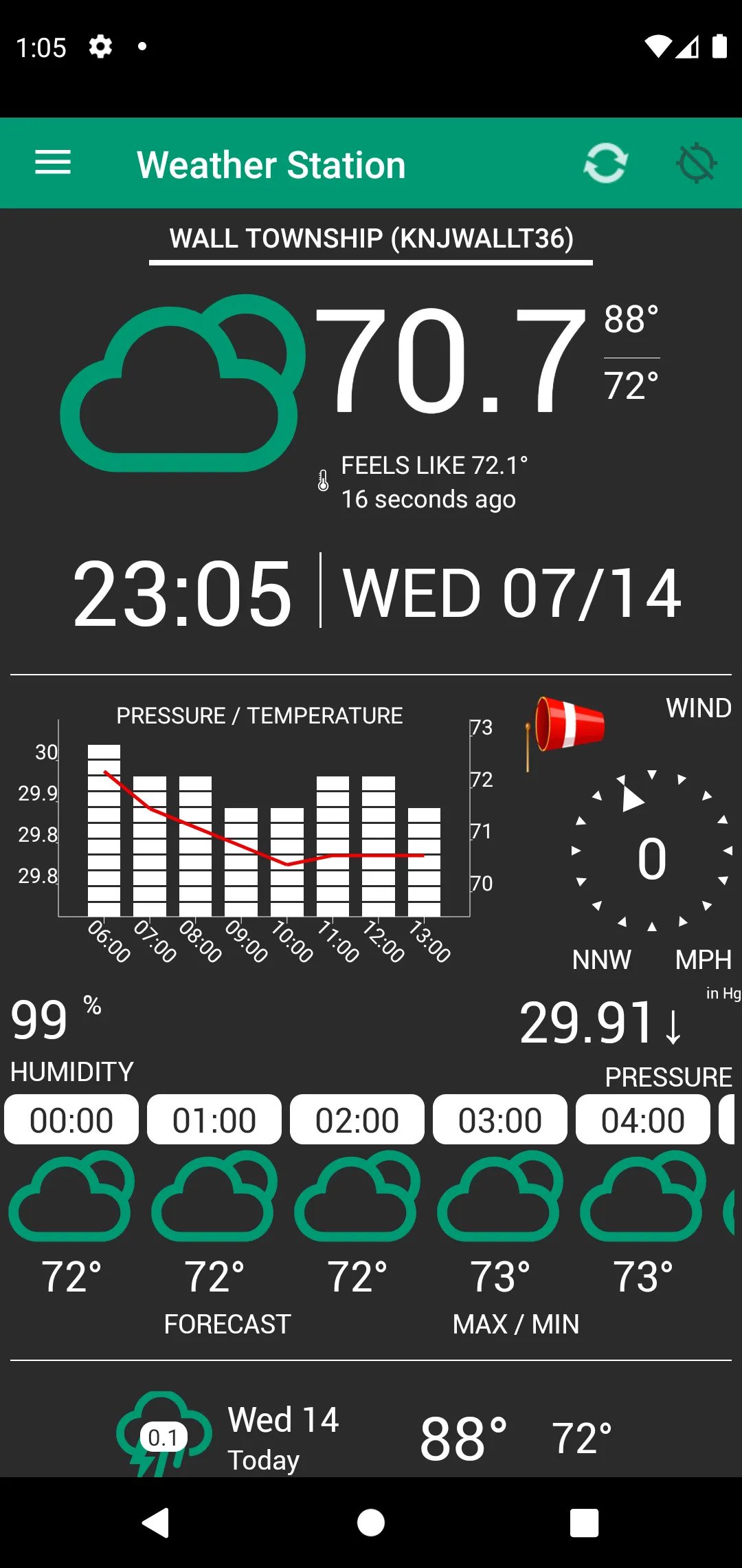 Weather Station | Indus Appstore | Screenshot