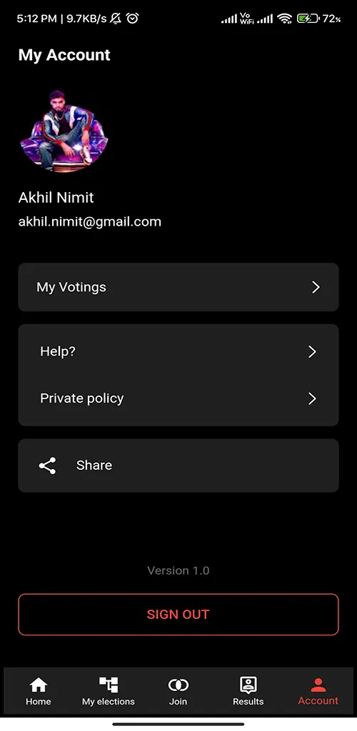 Quick Vote - Online Voting App | Indus Appstore | Screenshot