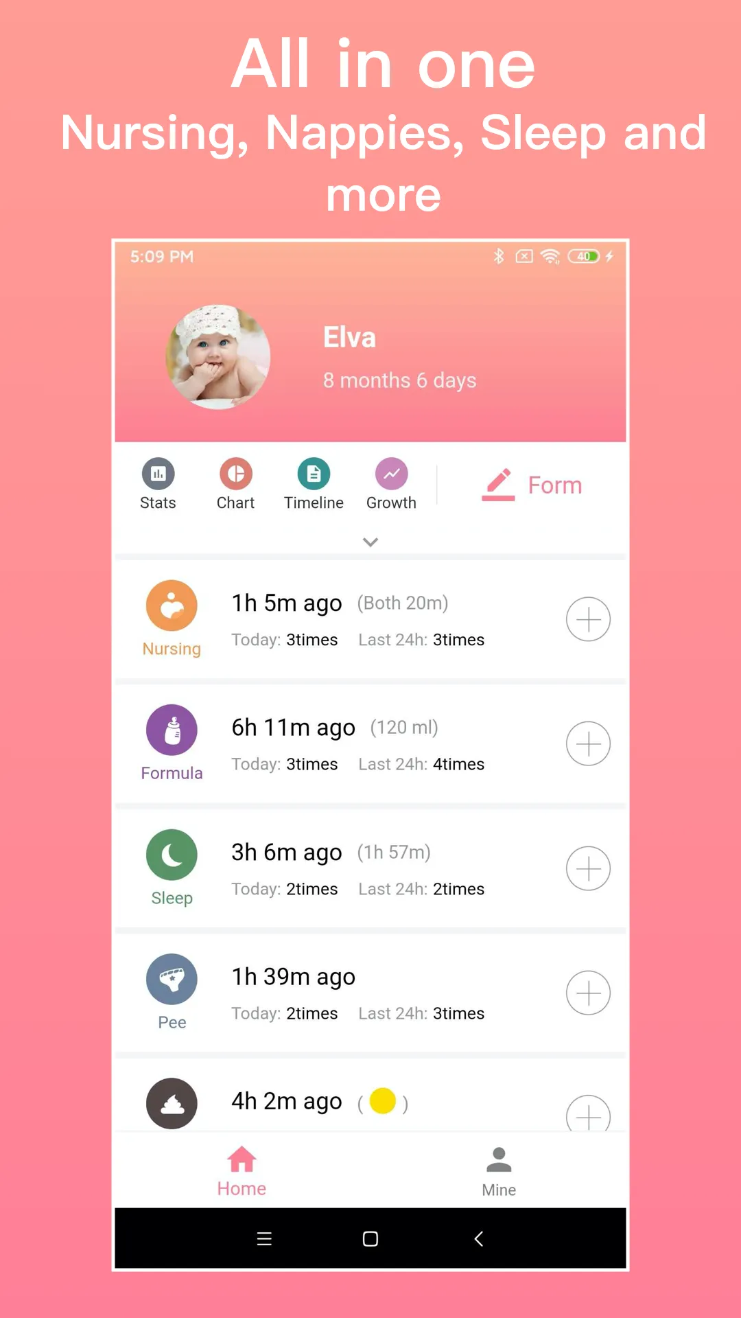 Baby Tracker - Newborn Tracker | Indus Appstore | Screenshot