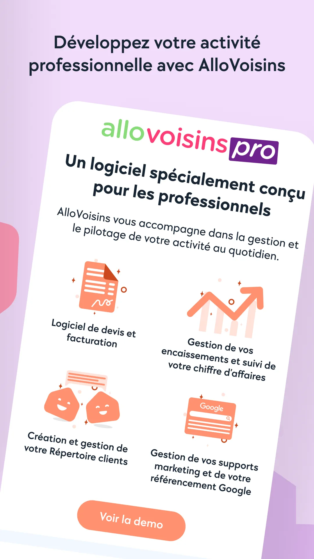 AlloVoisins | Indus Appstore | Screenshot