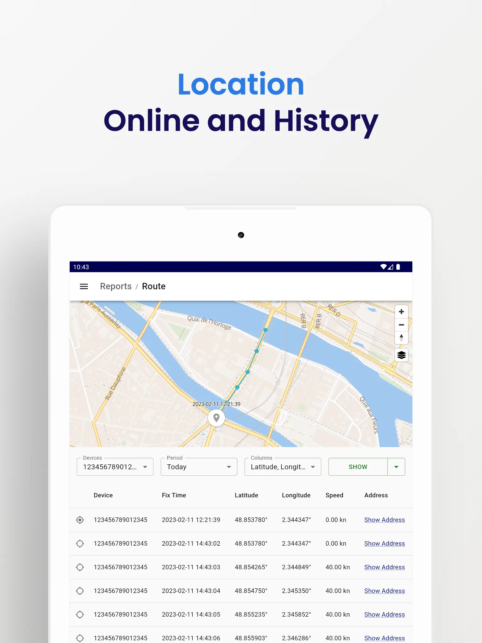 Traccar Manager | Indus Appstore | Screenshot