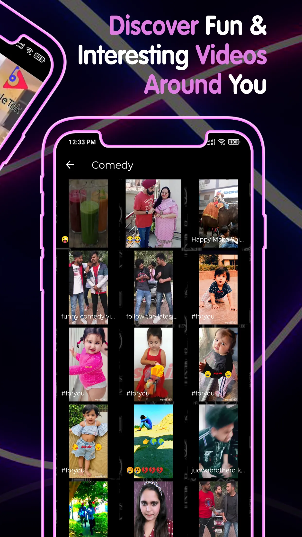 Teletok - Share your video wit | Indus Appstore | Screenshot