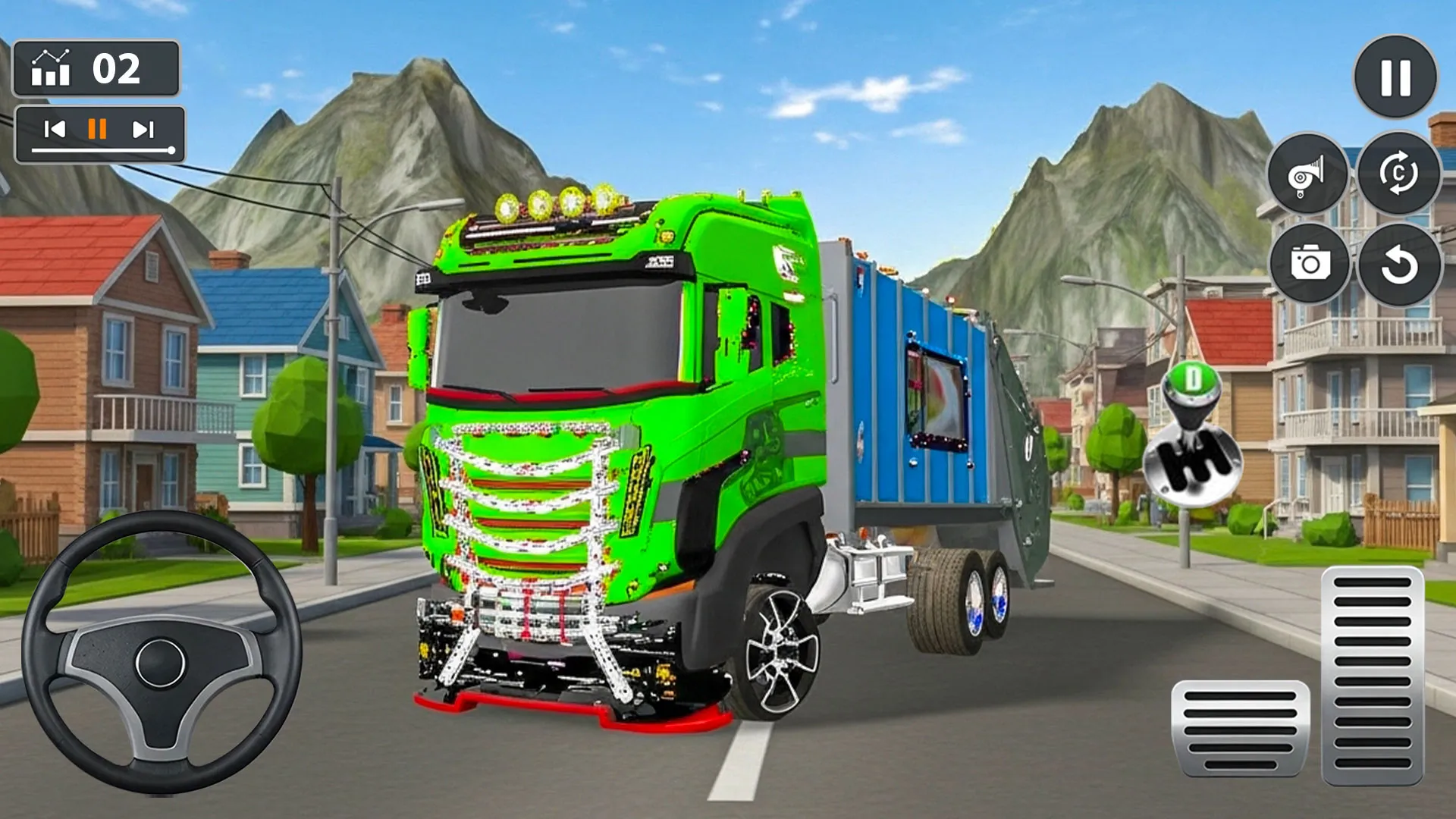 City Garbage Trash Truck Game | Indus Appstore | Screenshot