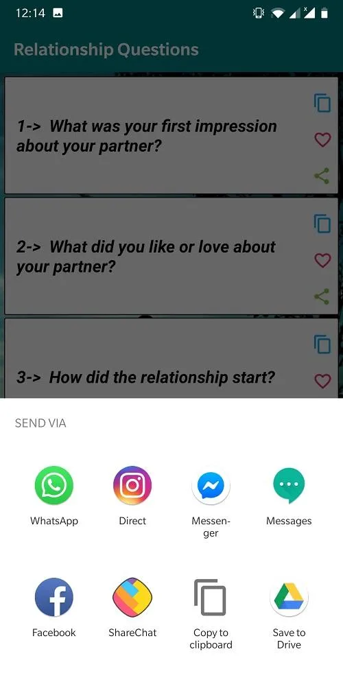 Girlfriend Boyfriend Questions | Indus Appstore | Screenshot