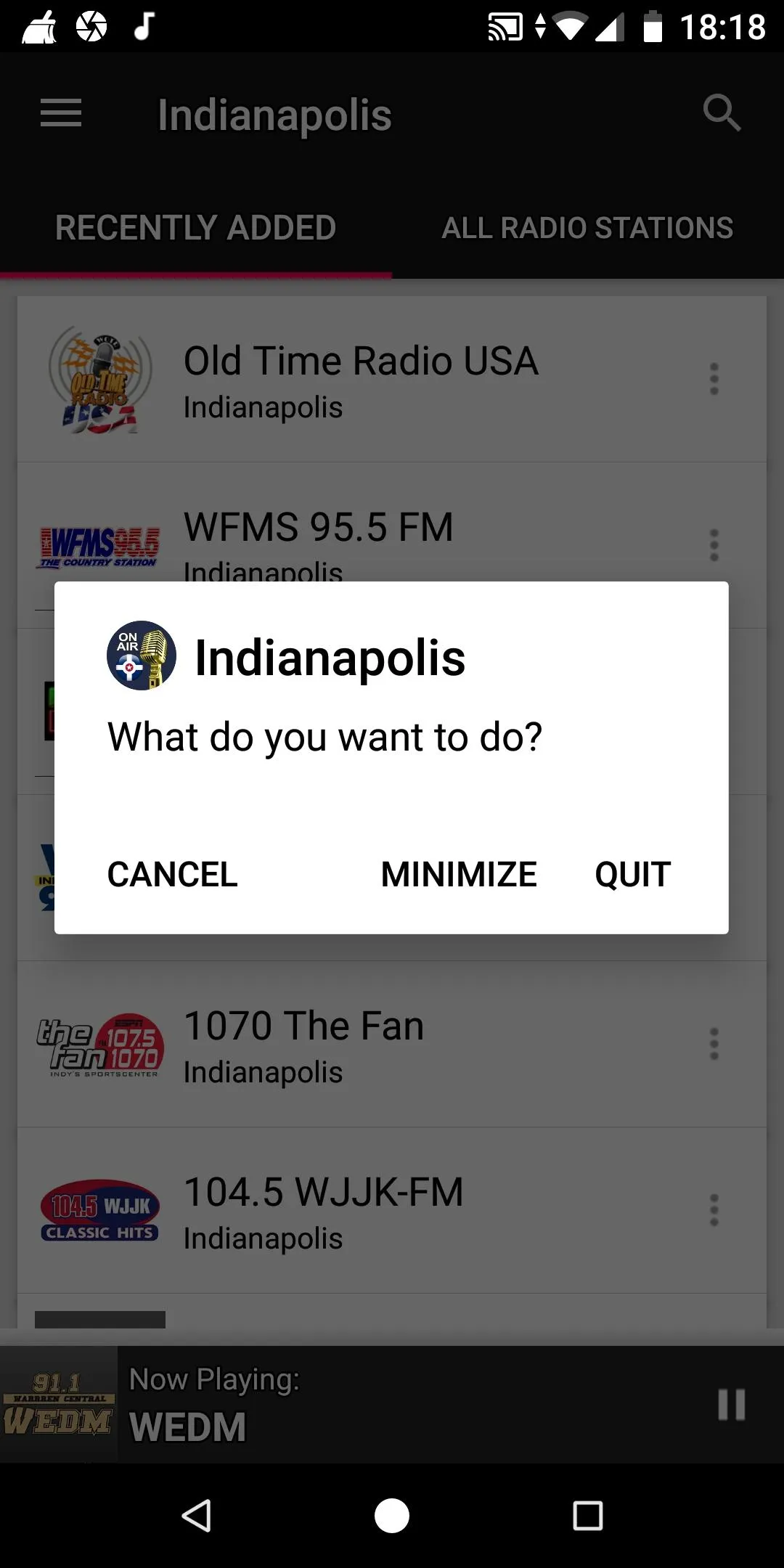 Indianapolis Radio Stations | Indus Appstore | Screenshot