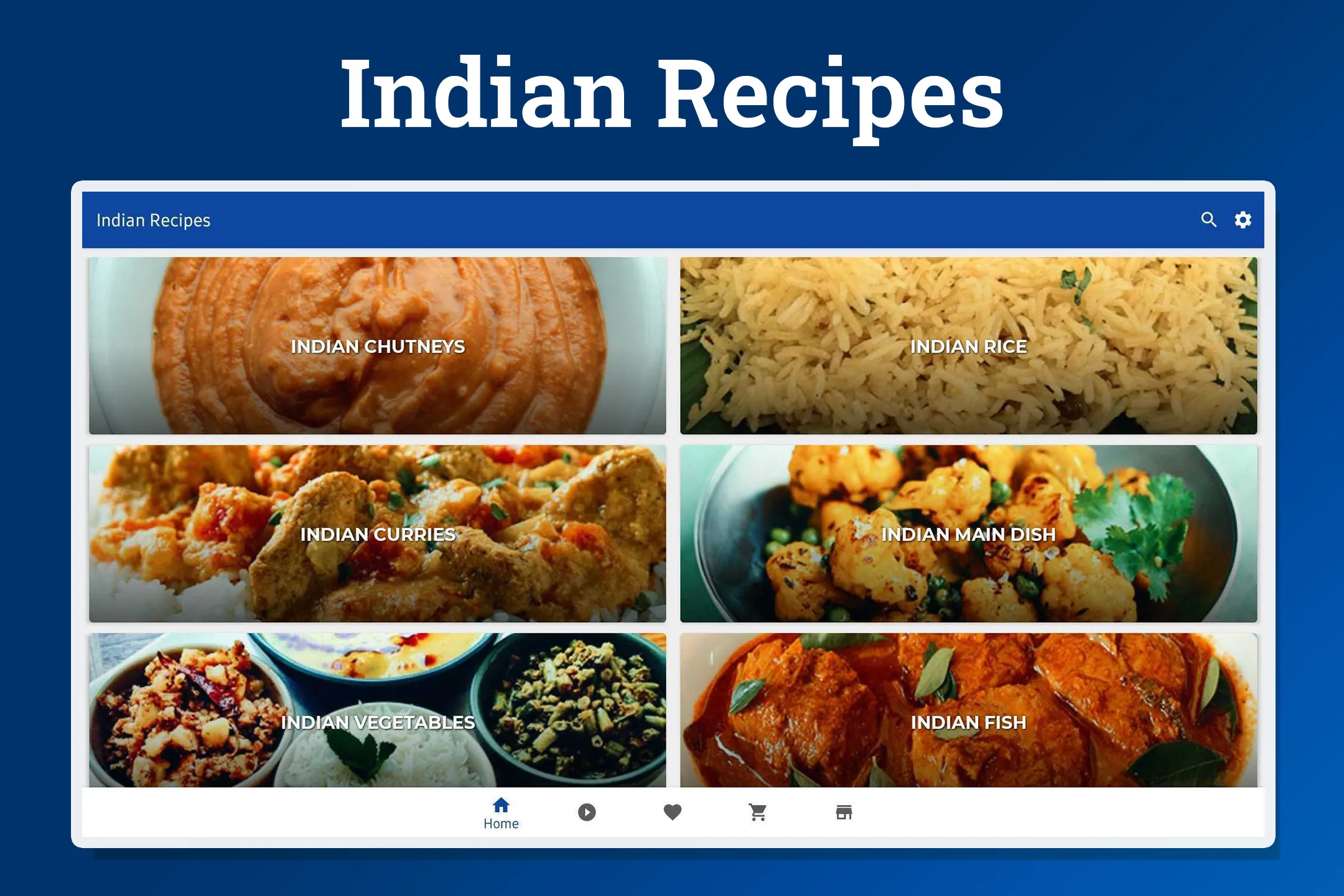 Indian Recipes | Indus Appstore | Screenshot