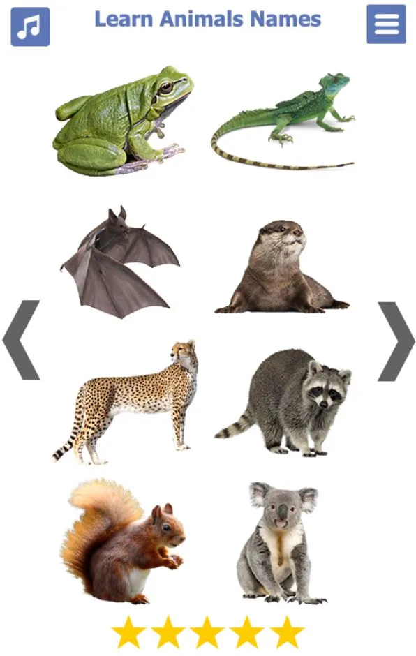 Animals Name Animal Sounds Ani | Indus Appstore | Screenshot