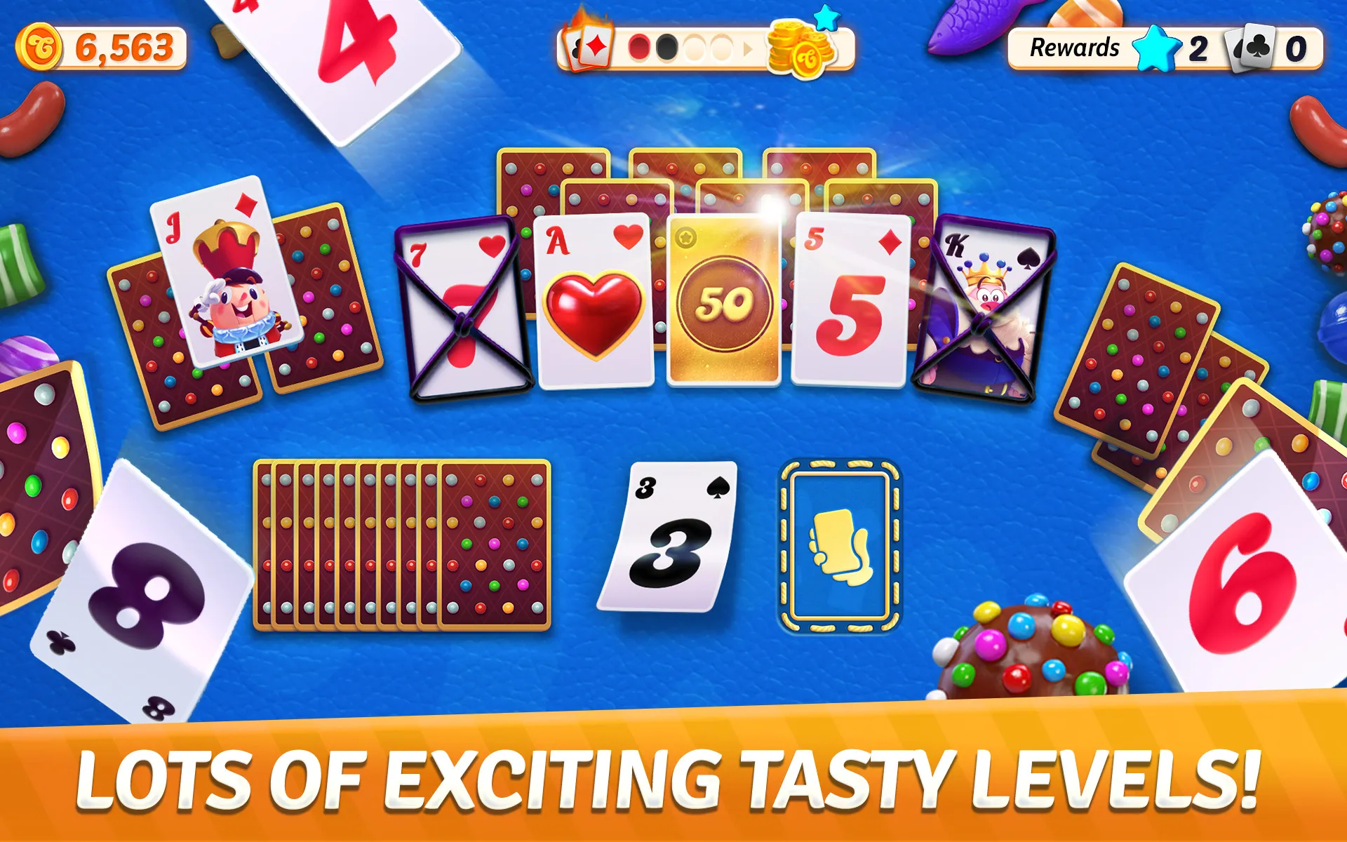 Candy Crush Solitaire | Indus Appstore | Screenshot