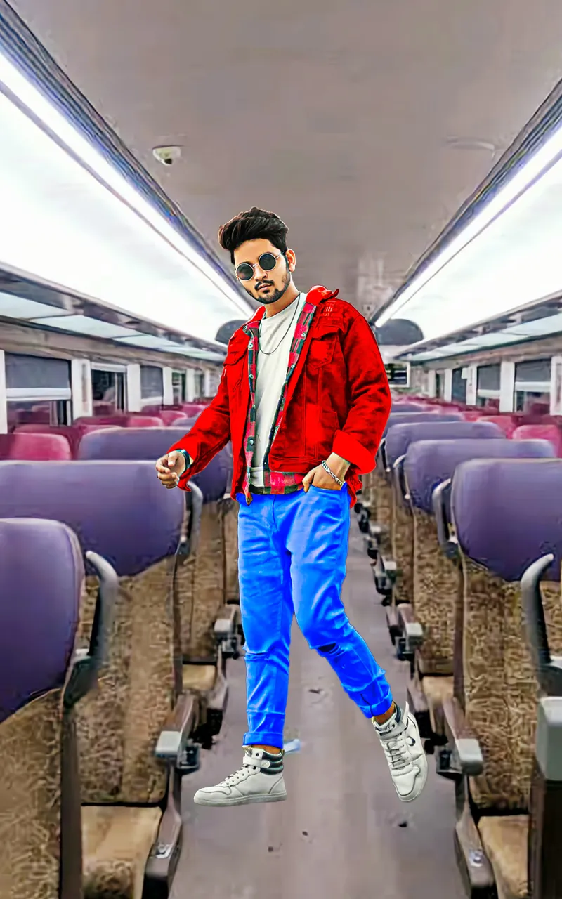 Vande bharat train photo edit | Indus Appstore | Screenshot