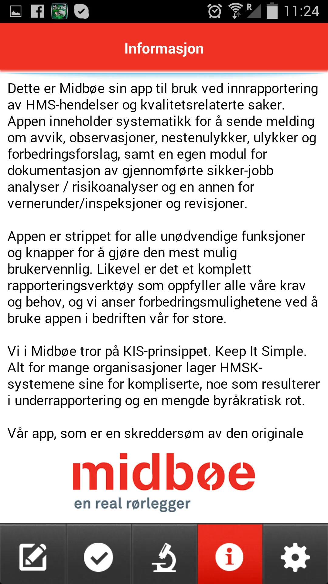 Midbøe HSEQ | Indus Appstore | Screenshot