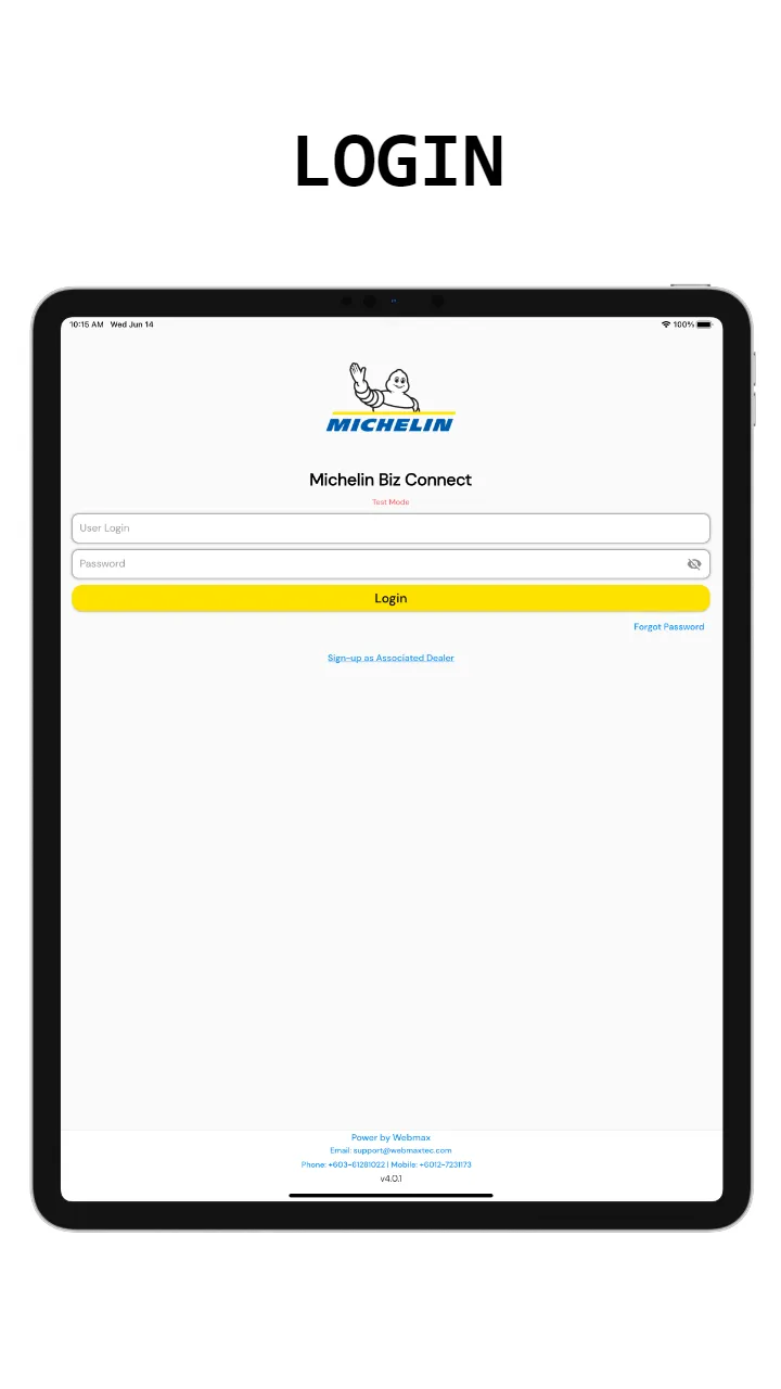 MICHELIN Biz Connect | Indus Appstore | Screenshot