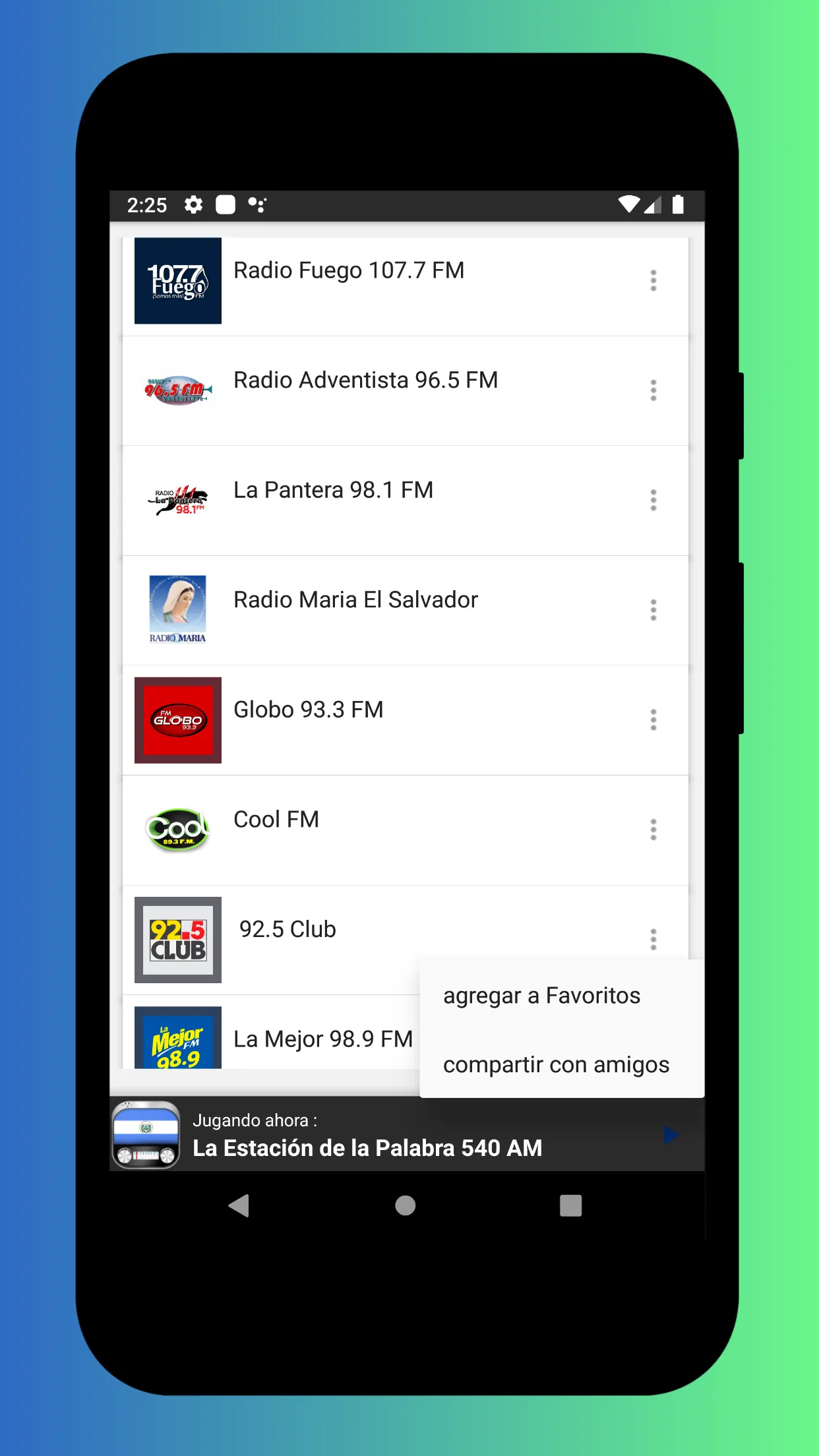 Radio El Salvador - Radio FM | Indus Appstore | Screenshot