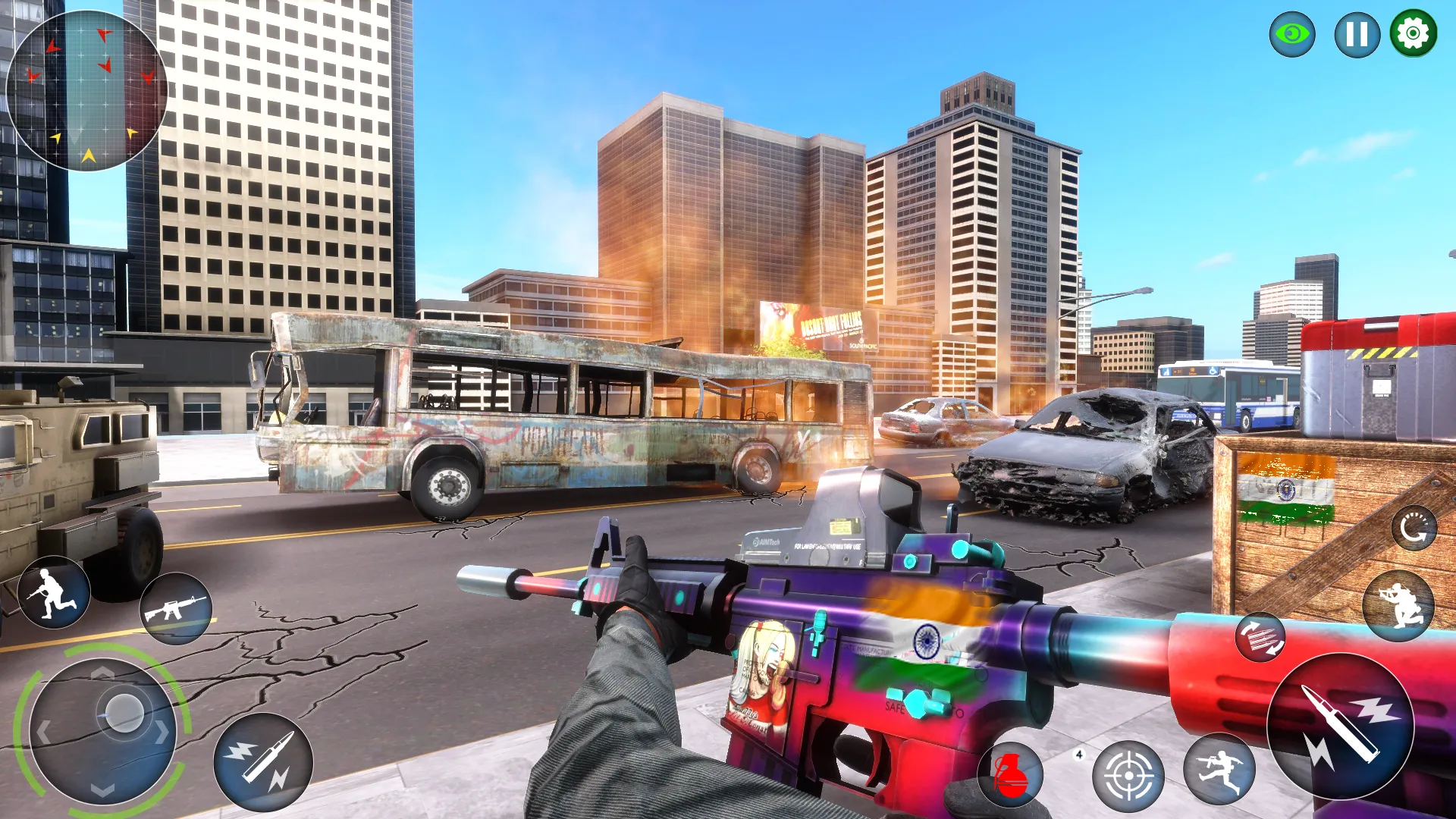 FPS Gun Commando Shooting Game | Indus Appstore | Screenshot