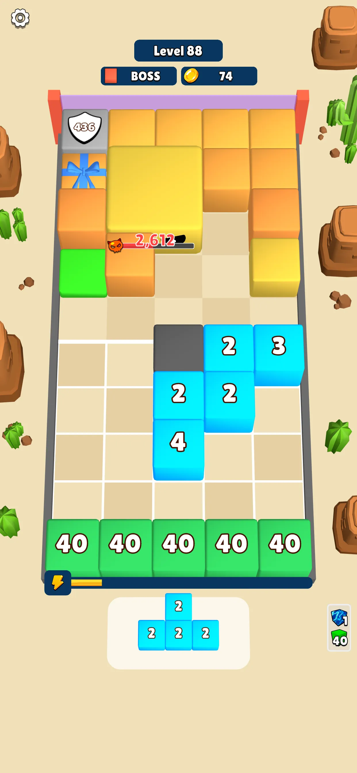 Cube Crusher 3D | Indus Appstore | Screenshot